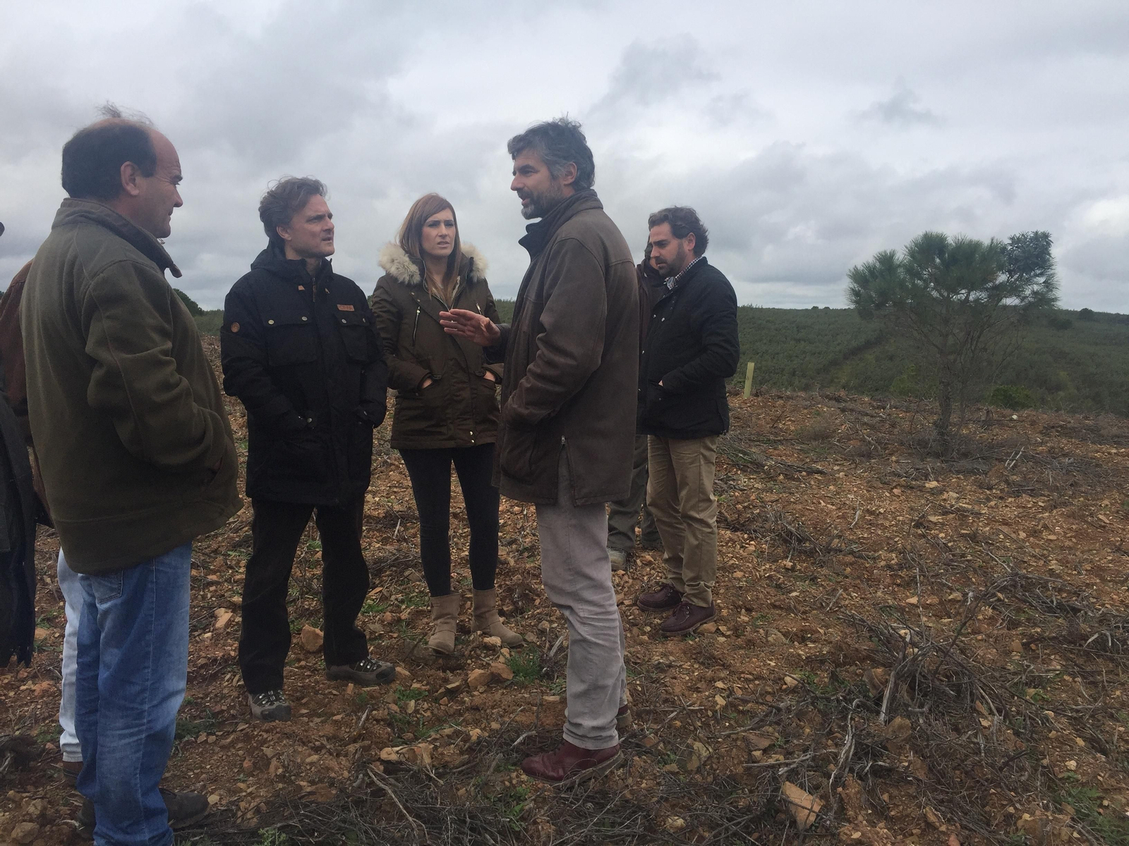 Fiscal en Encinasola.