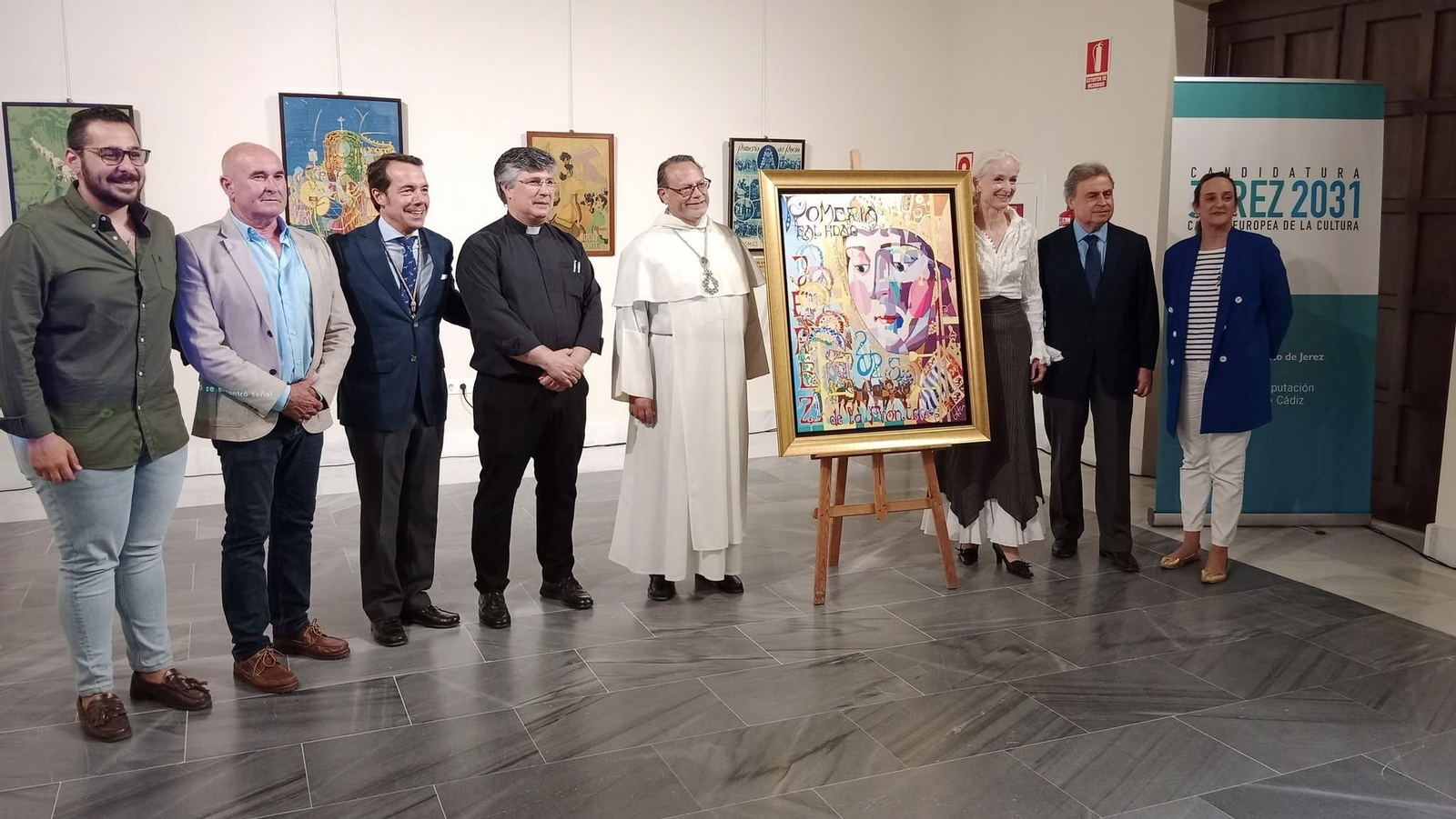 Un imgen de la presentación del cartel.