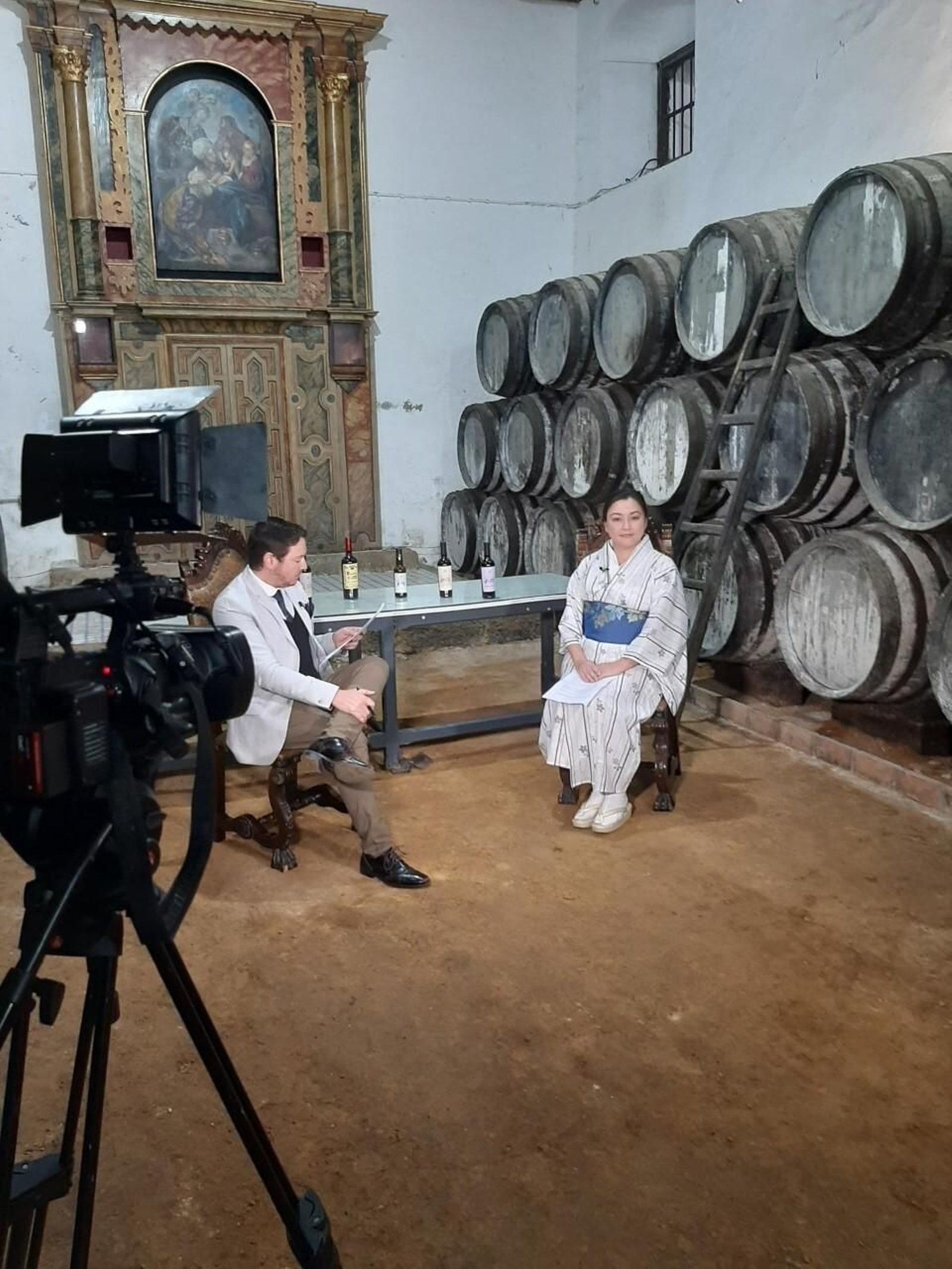 Entrevistada por Rafael Montaño para Costa Noroeste TV.