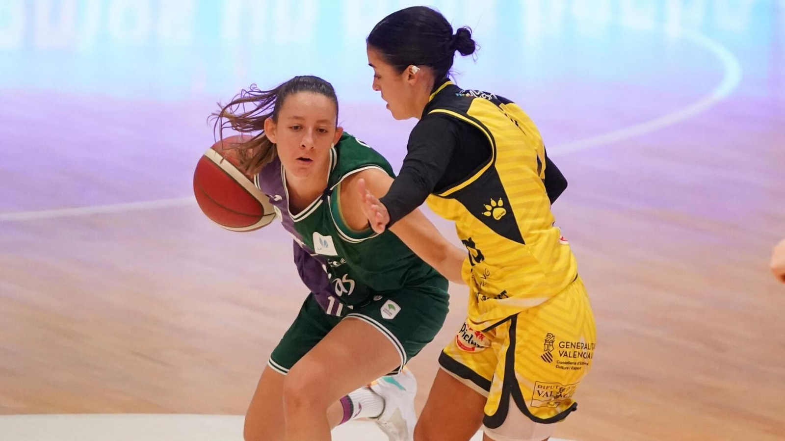 Marta Ortega, en acción.