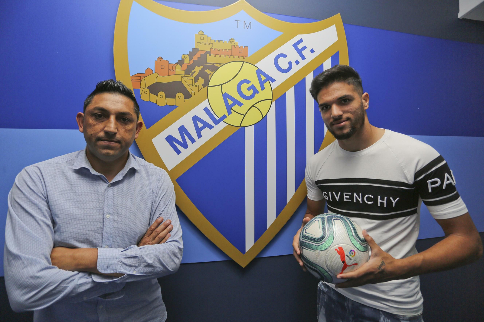 Las fotos de la entrevista a Antoñín y Basti.