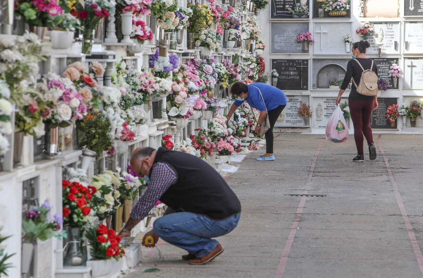 Visita al cementerio de San Fernando.
