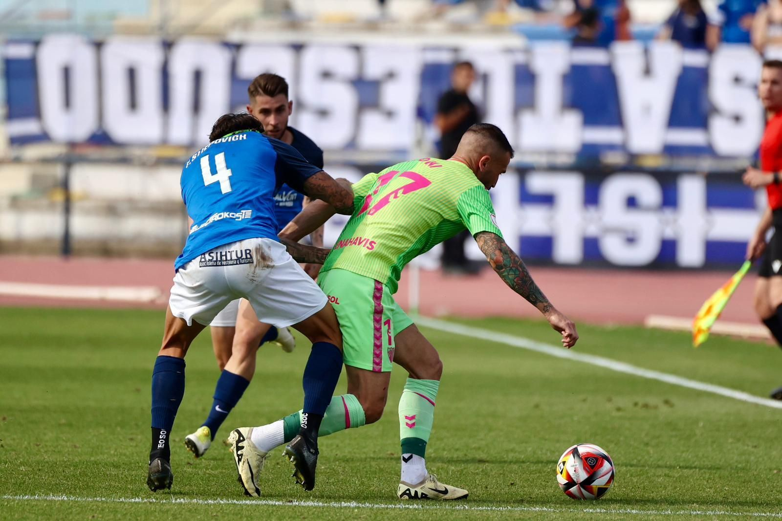 El San Fernando - Málaga CF, en fotos
