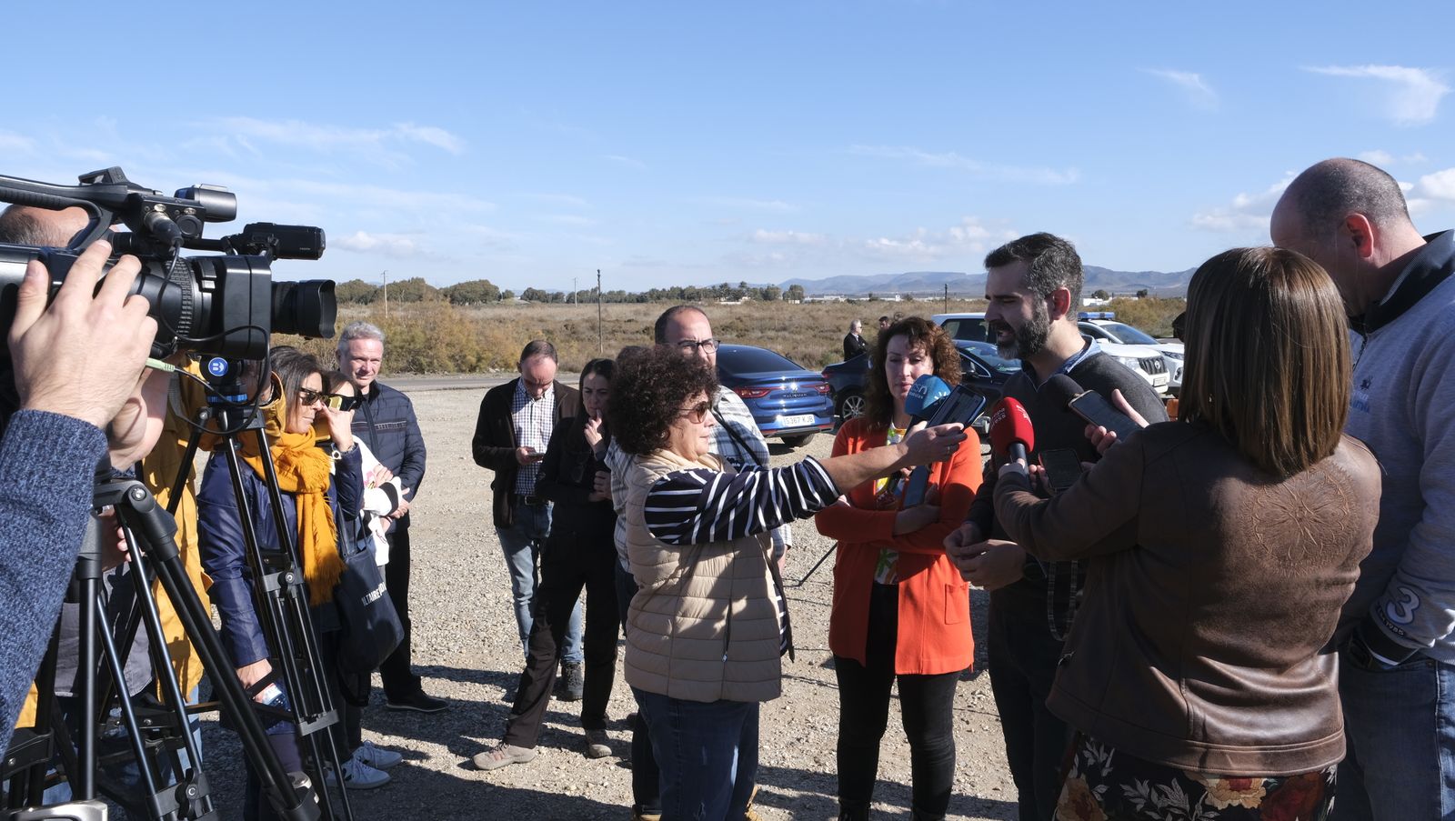 Imágenes de las Salinas de Cabo de Gata con agua otra vez
