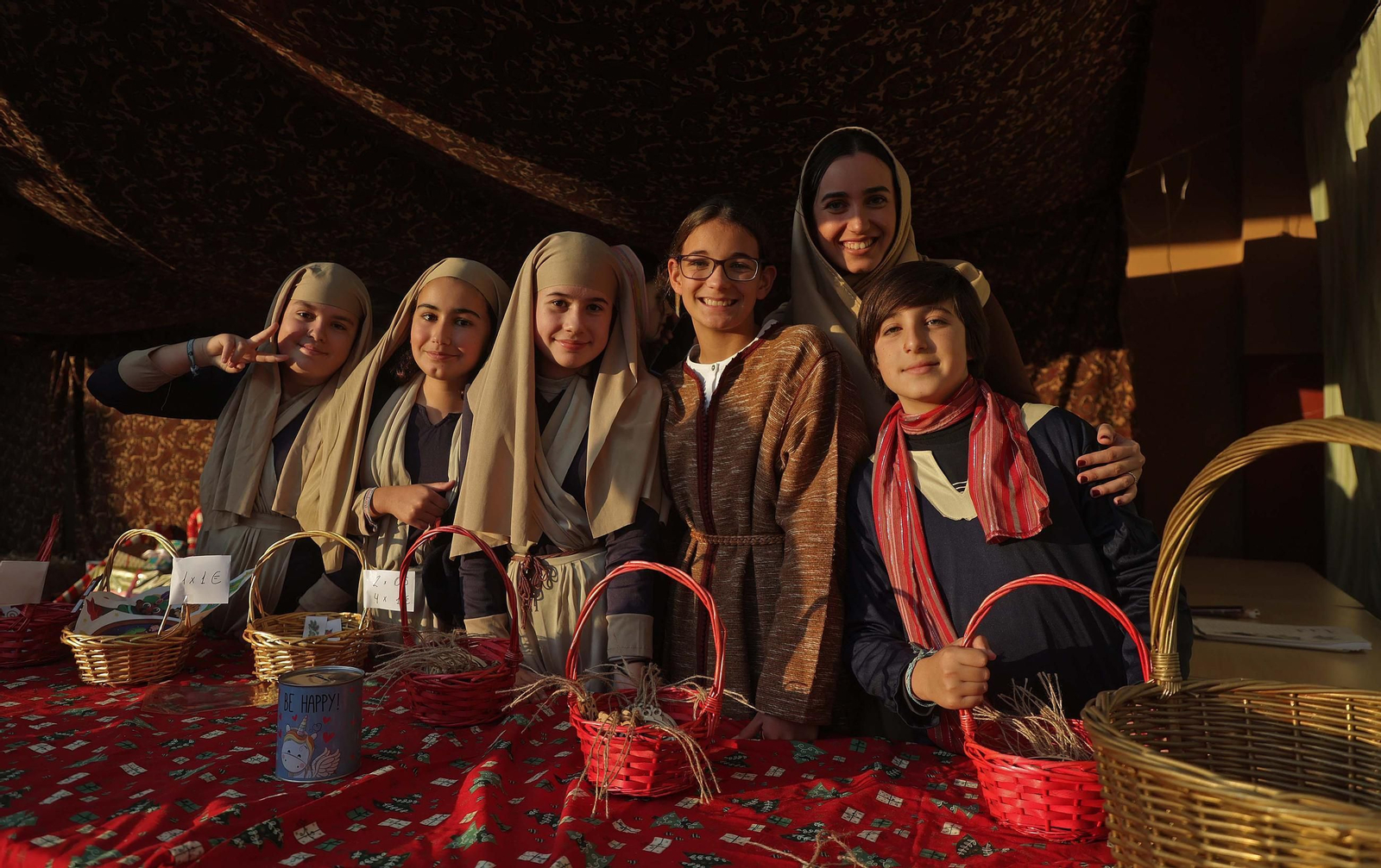 Fotos del Belén Viviente del colegio Salesianos de La Línea