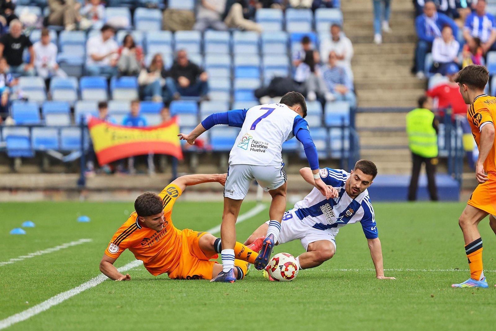 Las imágenes del Recreativo de Huelva- Real Madrid Castilla