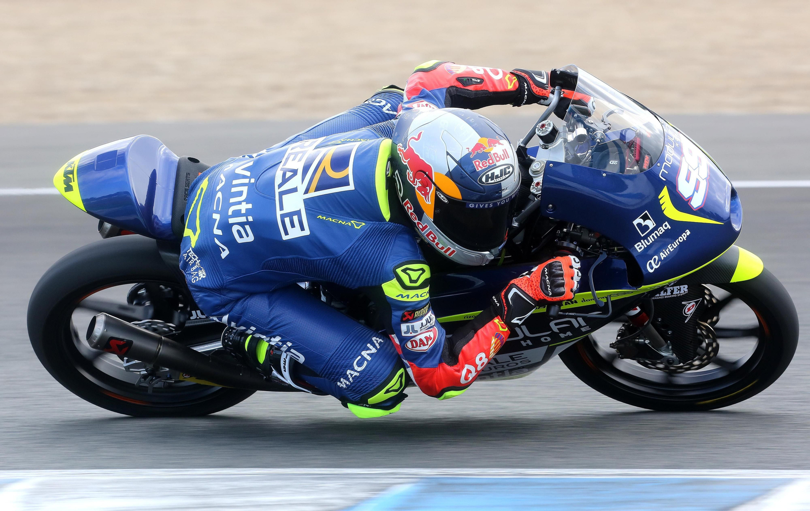 Entrenamientos de Moto2 y Moto3 en el Circuito de Jerez