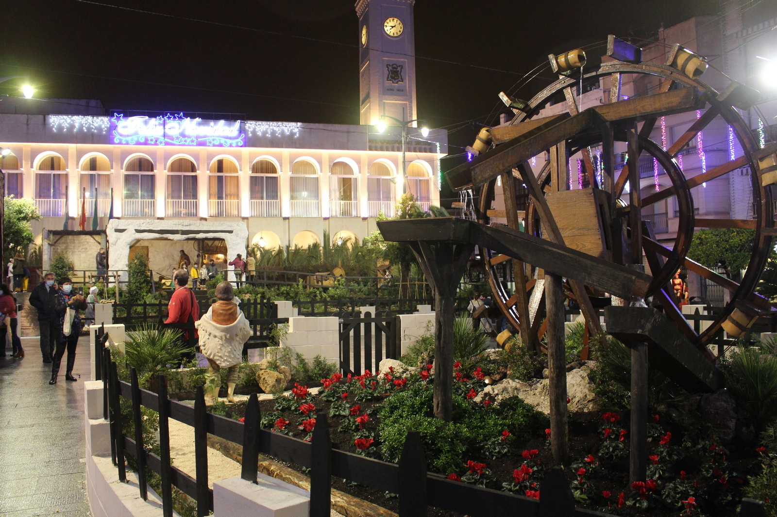El alumbrado de Navidad de Lucena, en fotografías