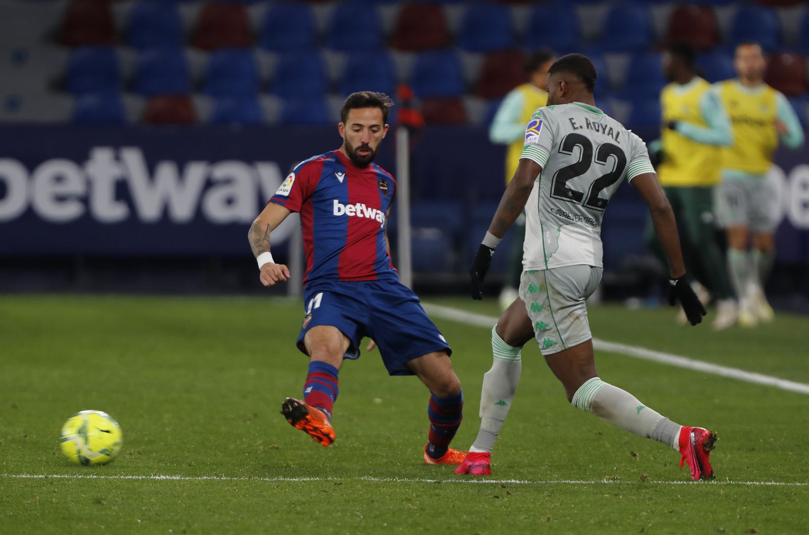 Las imágenes del Levante - Betis