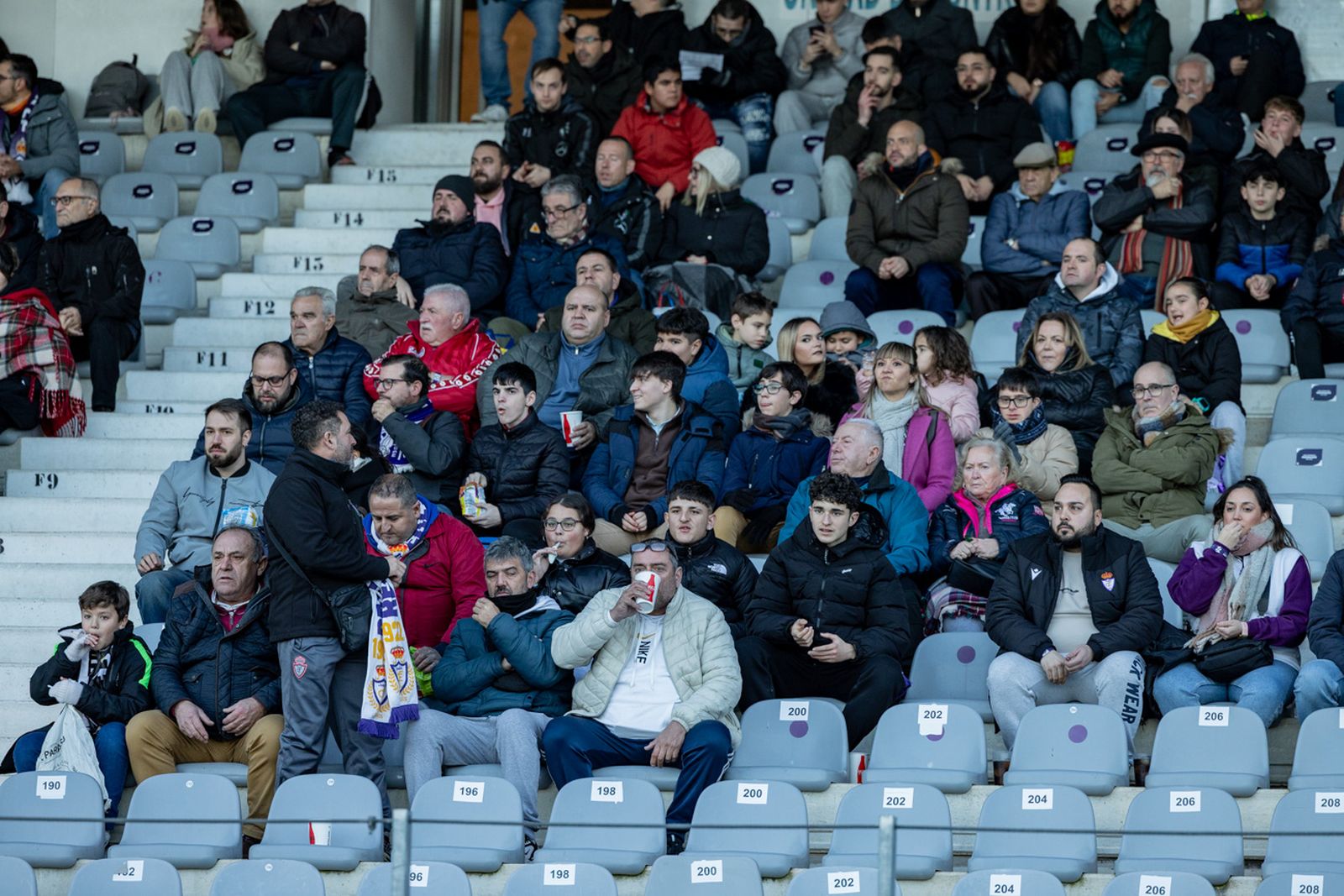 Las mejores imágenes del Real Jaén - Lorca Deportiva