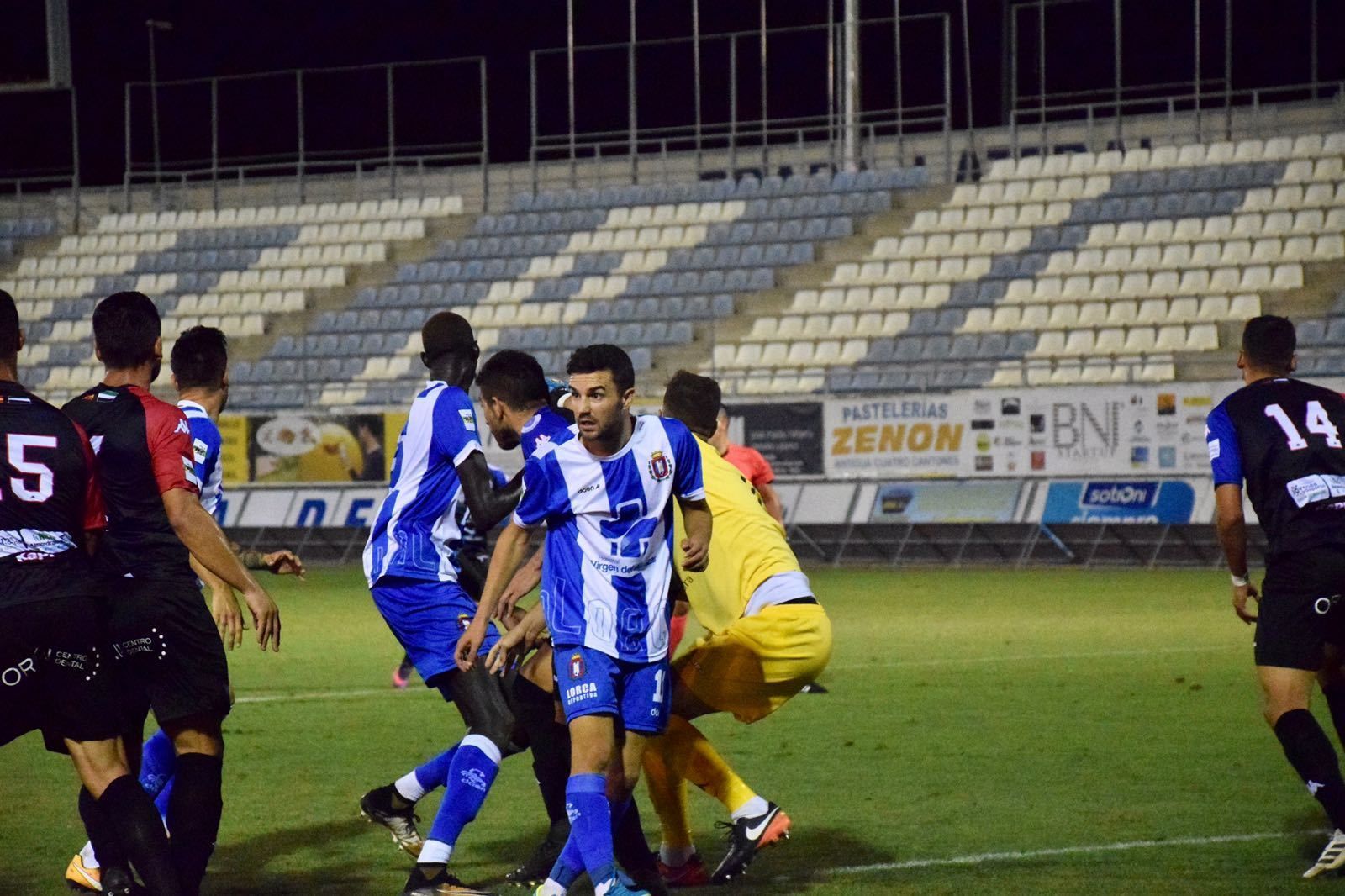 Mawi, jugador del Lorca Deportiva.