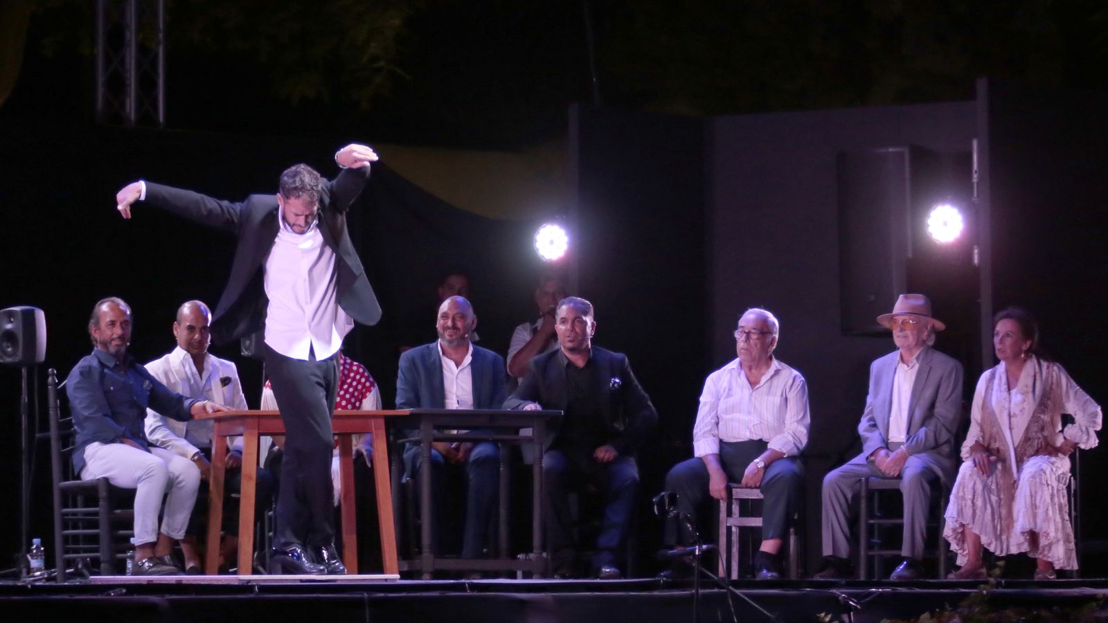 Imágenes de ‘Plazuela Jonda y Cantaora’ con Antonio Malena en la 54 Fiesta de la Bulería de Jerez