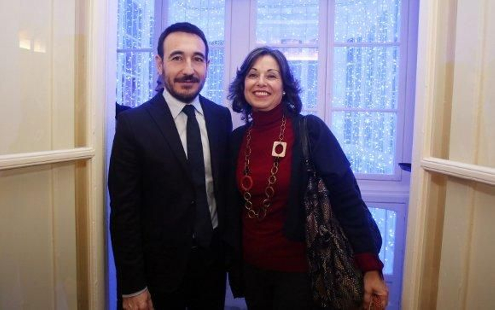 El delegado de la Junta de Andalucía en la provincia, Fernando López Gil, junto a la vicepresidenta de Diputación, Maribel Peinado.

Foto: Lourdes de Vicente