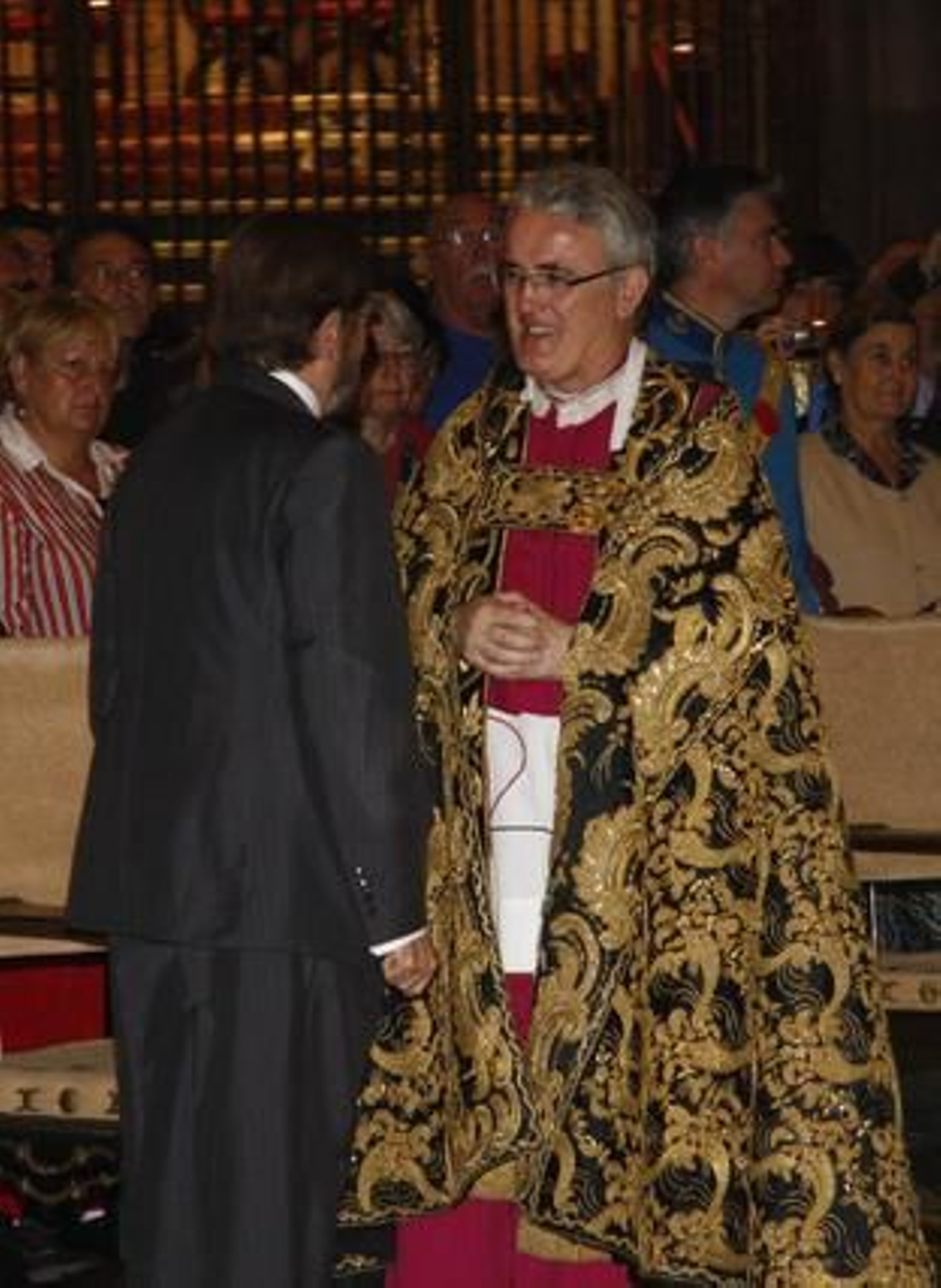 El Día de la Hispanidad se celebra en Sevilla rindiendo homenaje a Cristobal Colón.

Foto: Belén Vargas