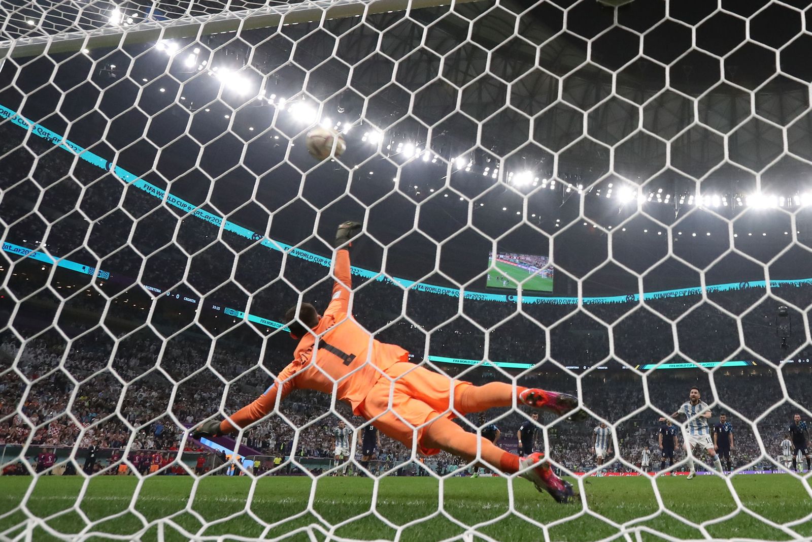 Las fotos de Messi contra Croacia