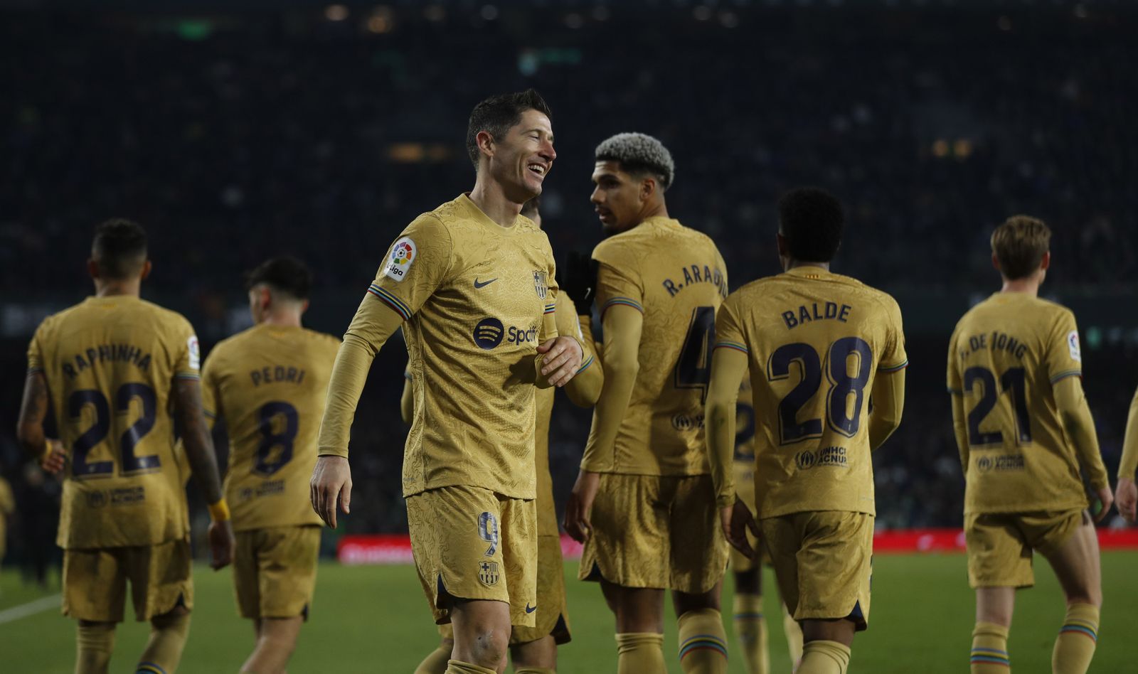 Las imágenes del Betis-Barcelona