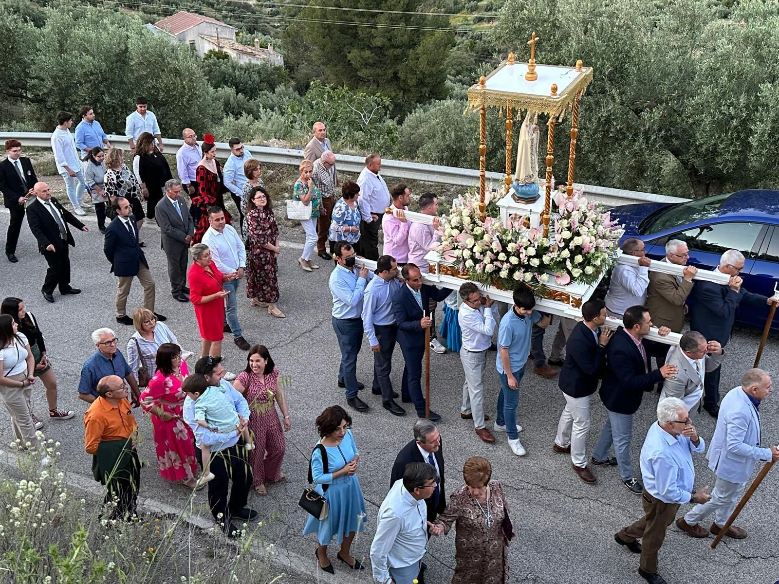 Fiestas de Villar Bajo, en Martos, en honor a Nuestra Señora de Fátima, en imágenes