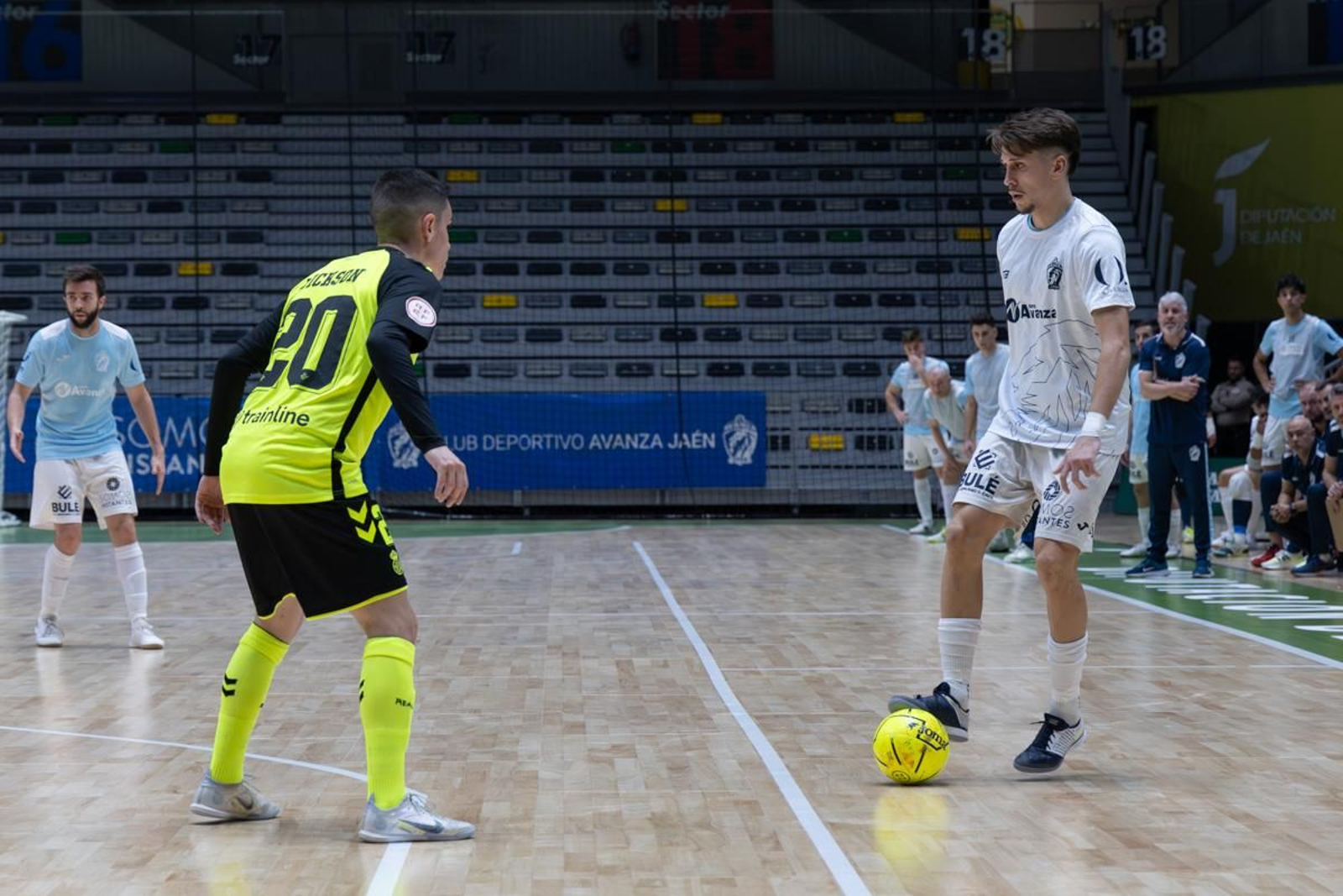 Tercera eliminatoria de la Copa del Rey, Avanza Jaén - Real Betis FS, en imágenes