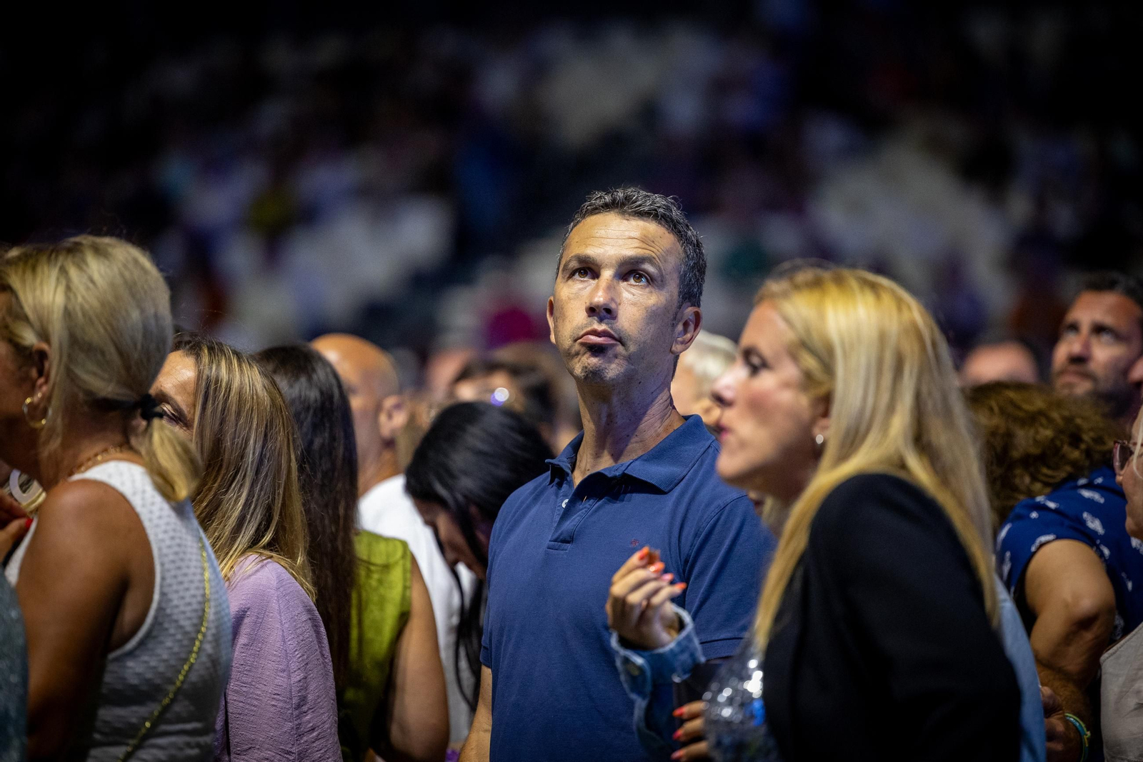 Concierto de Miguel Bosé en el Concert Music Festival de Chiclana