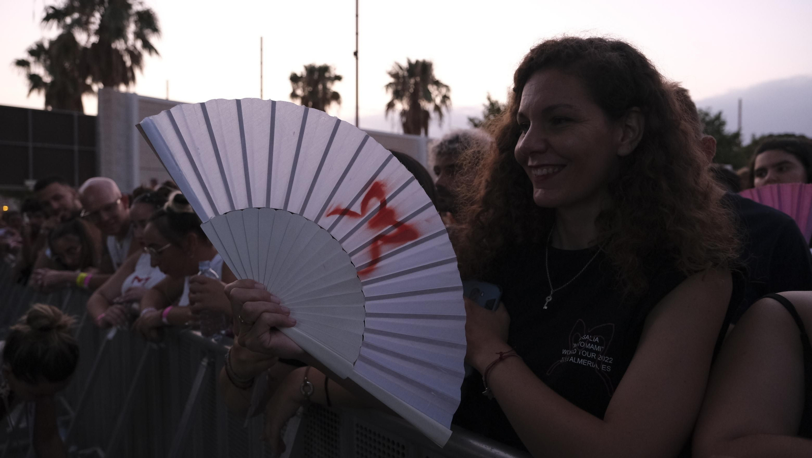 Imágenes del concierto de Rosalía en Almería