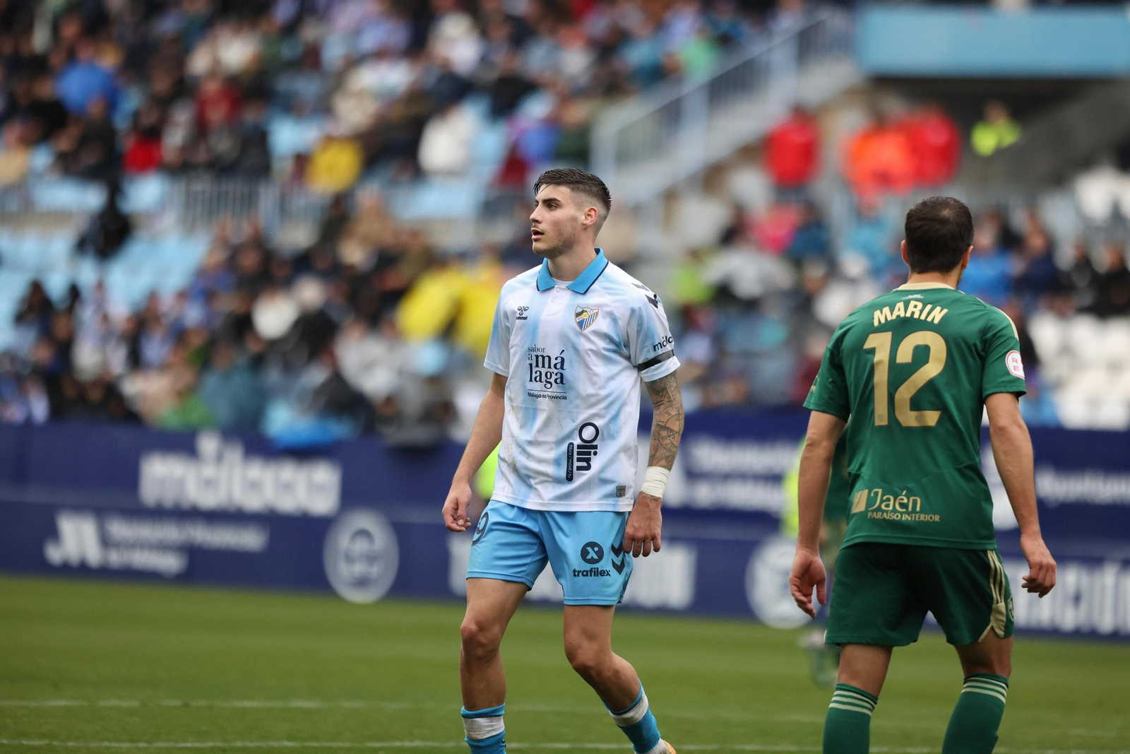 El Málaga CF-Linares Deportivo, fotos El Málaga CF-Linares Deportivo, fotos