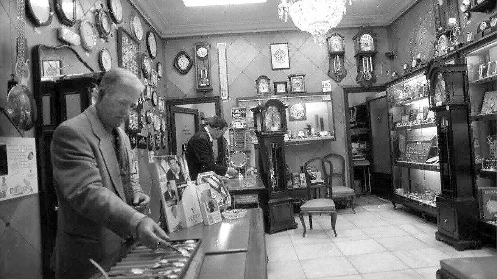 La Relojería Alemana en una foto tomada en 1999.