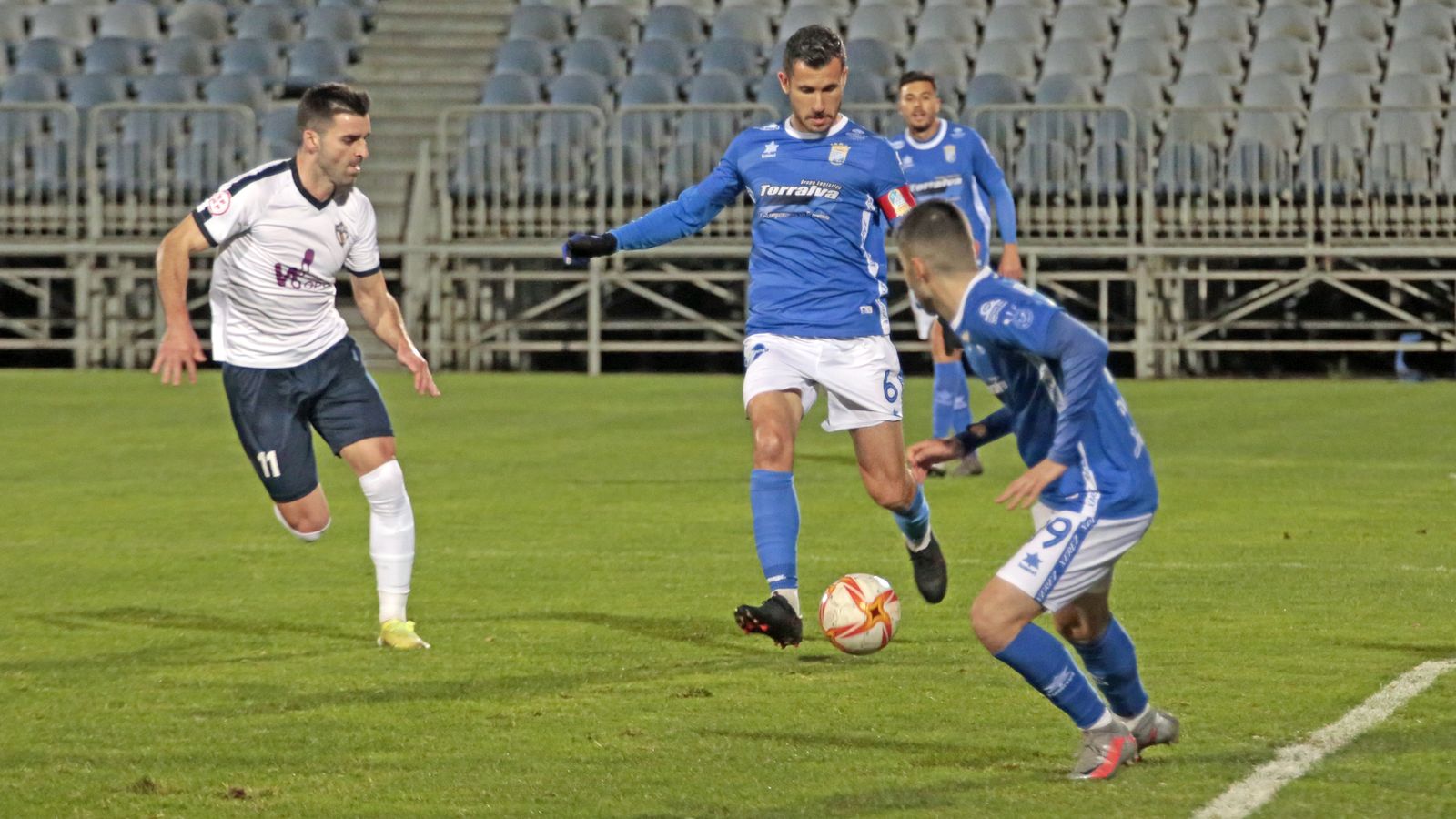 Imágenes del Xerez CD y CD Pozoblanco en el Pedro S. Garrido