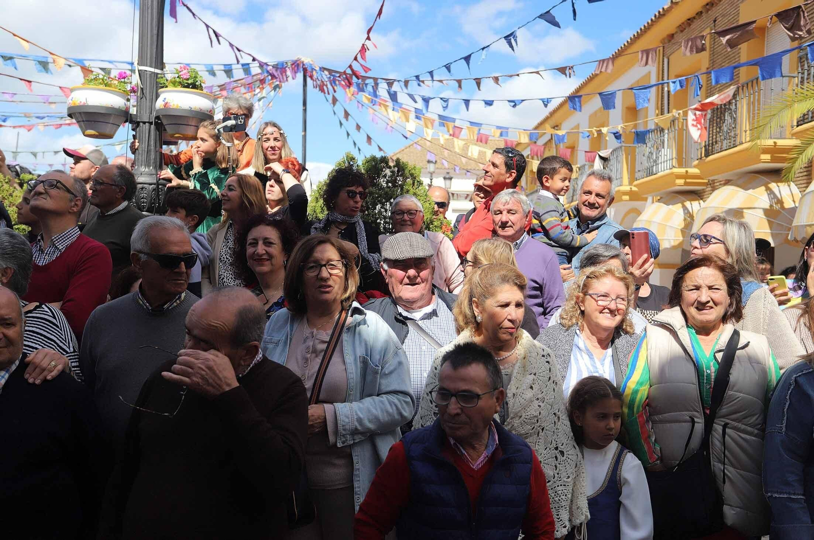 Imágenes del gran ambiente en la Feria Medieval de Palos de la Frontera, Huelva