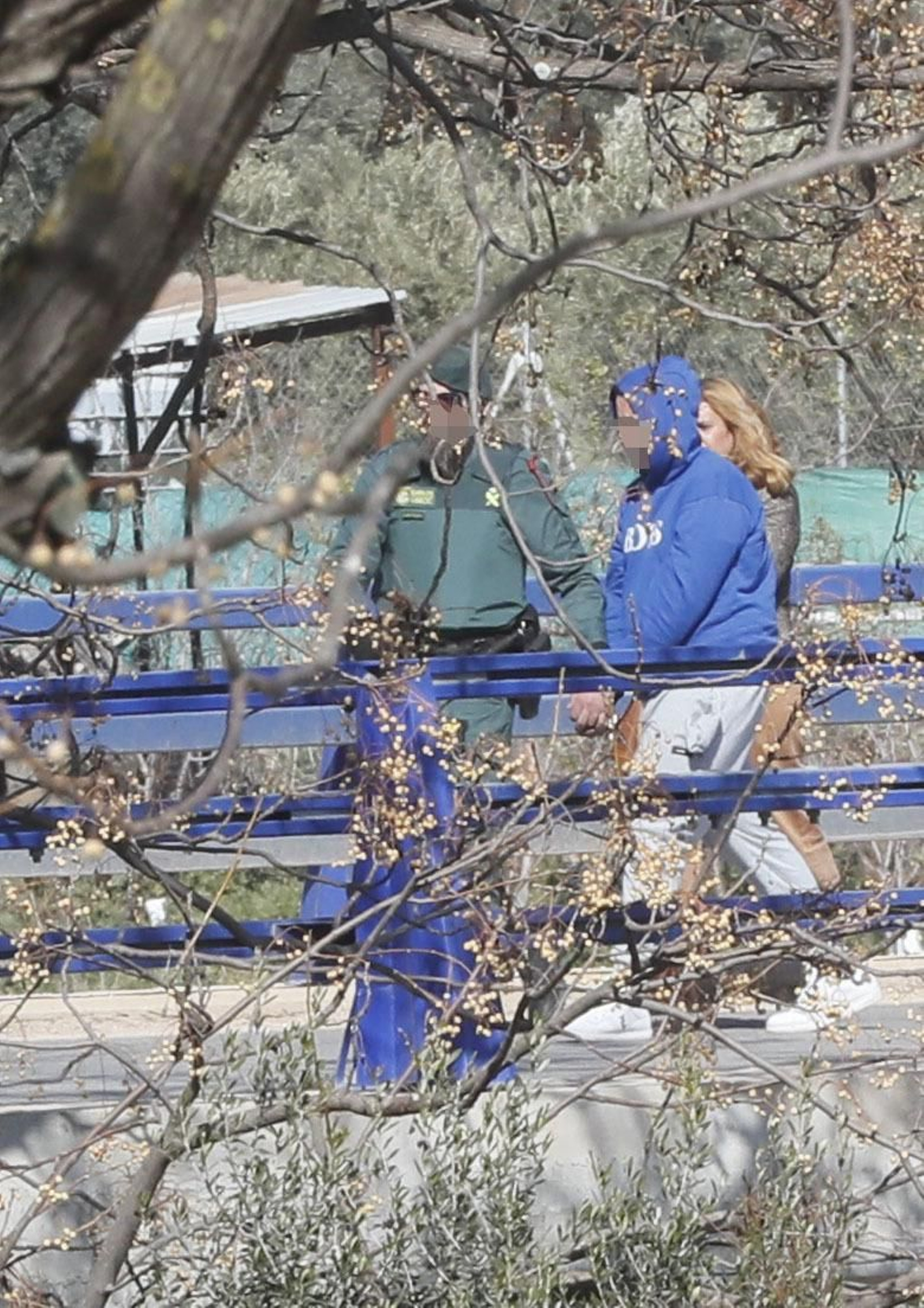 Fotos de la reconstrucción del crimen de El Rubio