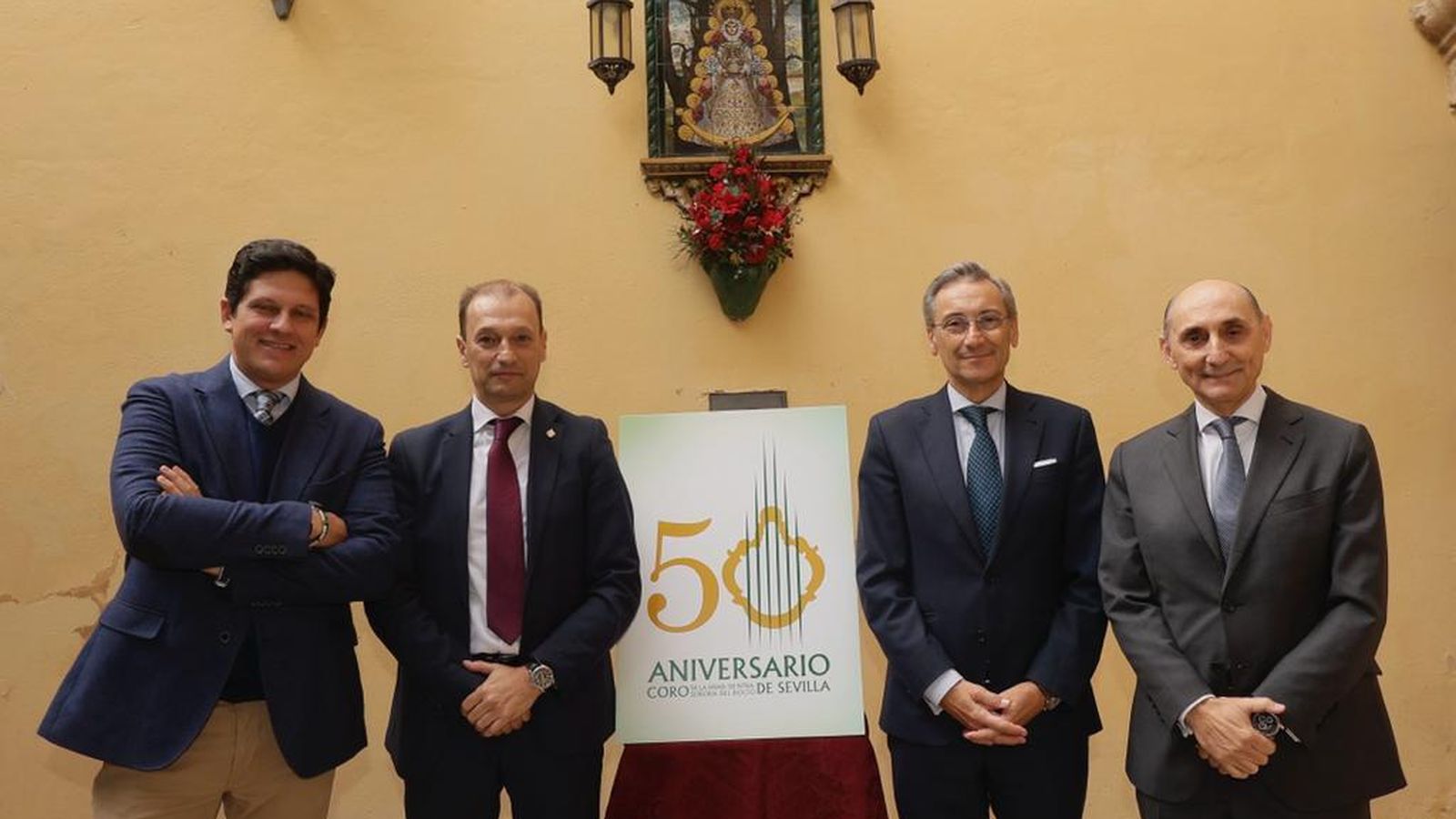 Presentación de los actos del 50 aniversario del coro del Rocío de Sevilla