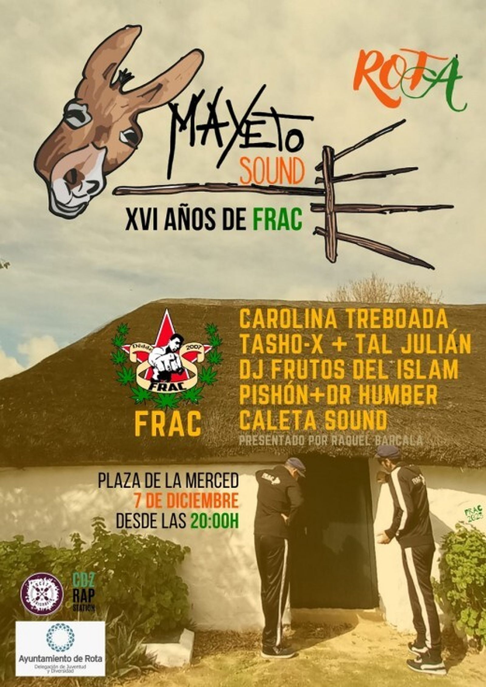 Cartel del 'Mayeto Sound'.
