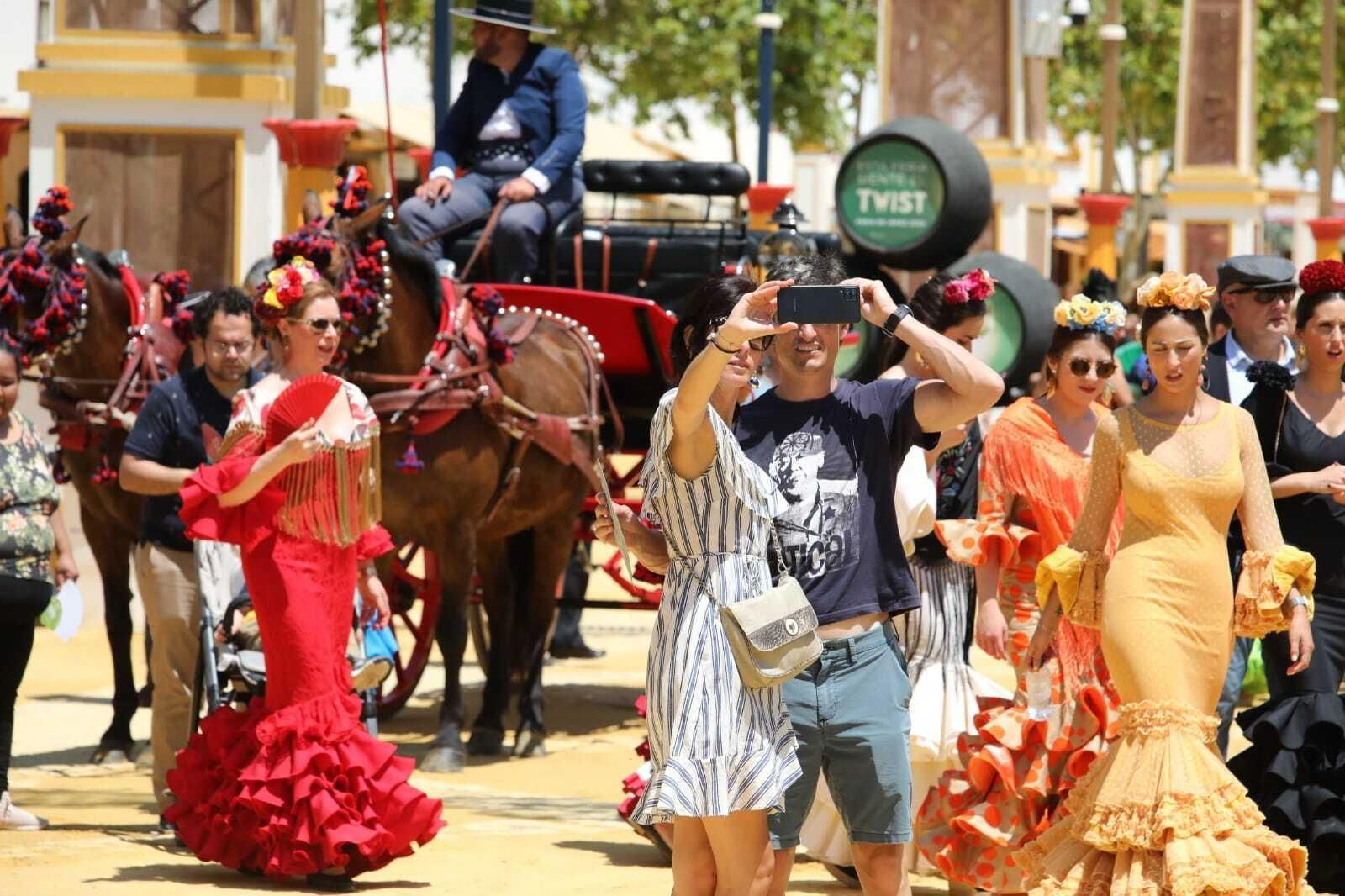 Las imágenes del Domingo de Feria del Caballo de Jerez