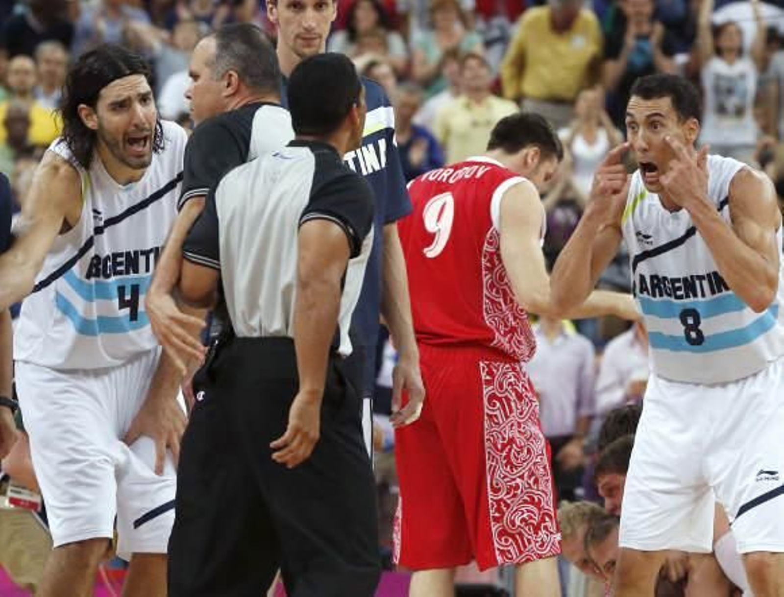 Rusia priva a Argentina del bronce en baloncesto
