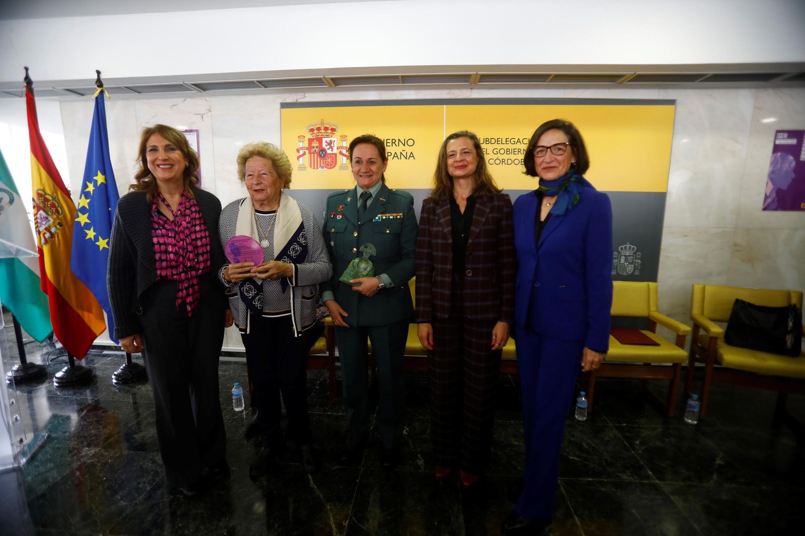 El acto 'Sororidad.es' por el 8M en la Subdelegación del Gobierno, en imágenes