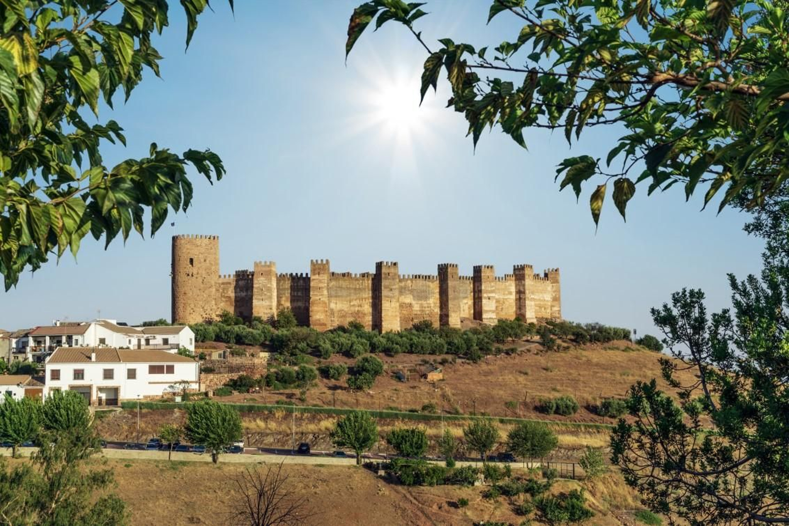 El Castillo de Burgalimar será escenario de algunas de las actividades de 'Noches entre Almenas' de Baños de la Encina.
