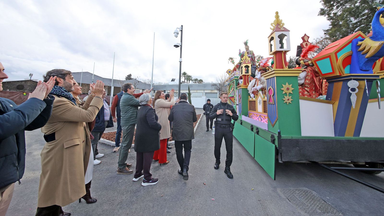 Imágenes de la cabalgata del Cartero Real de Jerez
