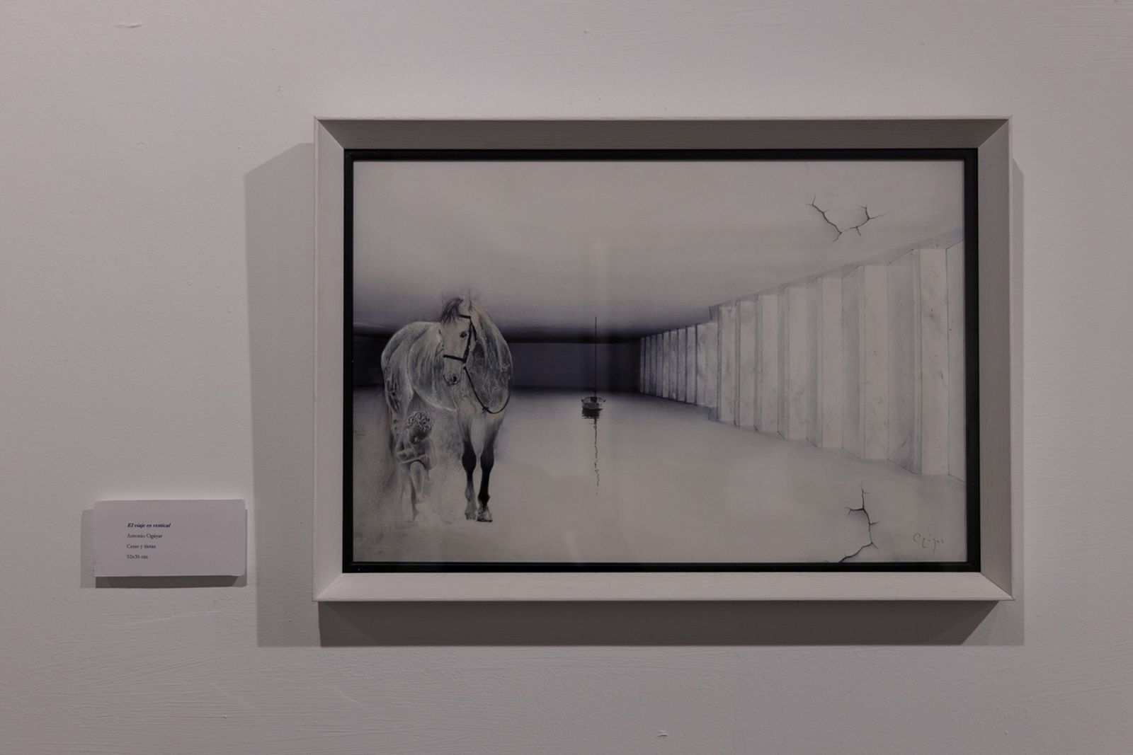 Antonio Ogáyar apuesta por el arte para restar odio a nuestra vida con una exposición en Baños del Naranjo