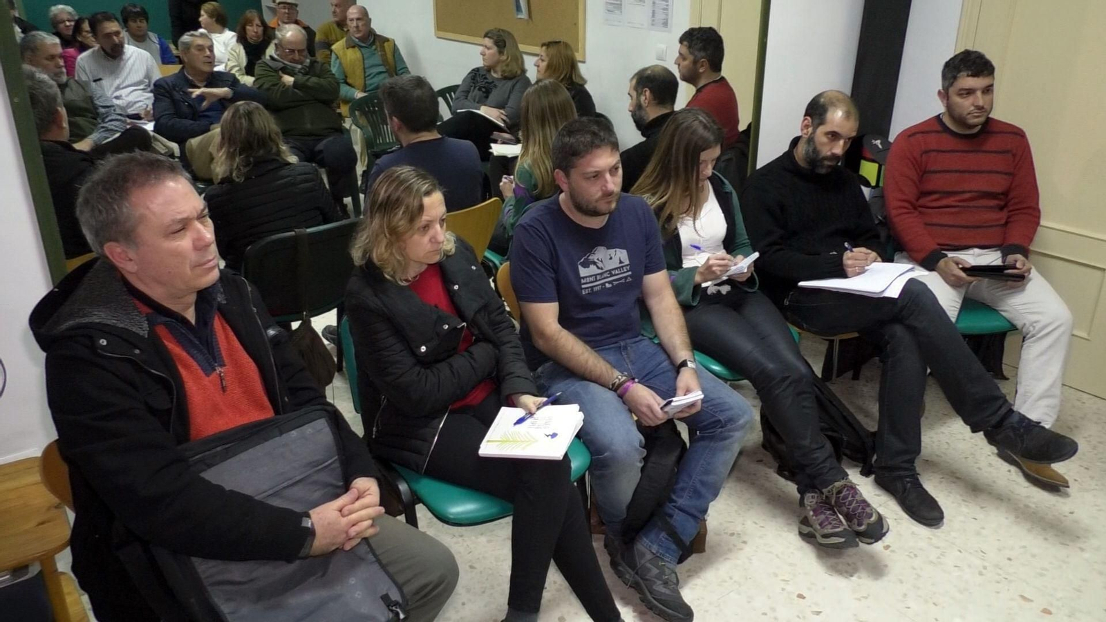Algunos de los concejales que participaron en la jornada de rendición de cuentas en el Barrio Jarana.