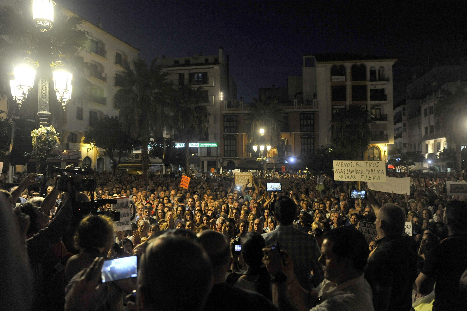 Las imágenes de la manifestación
