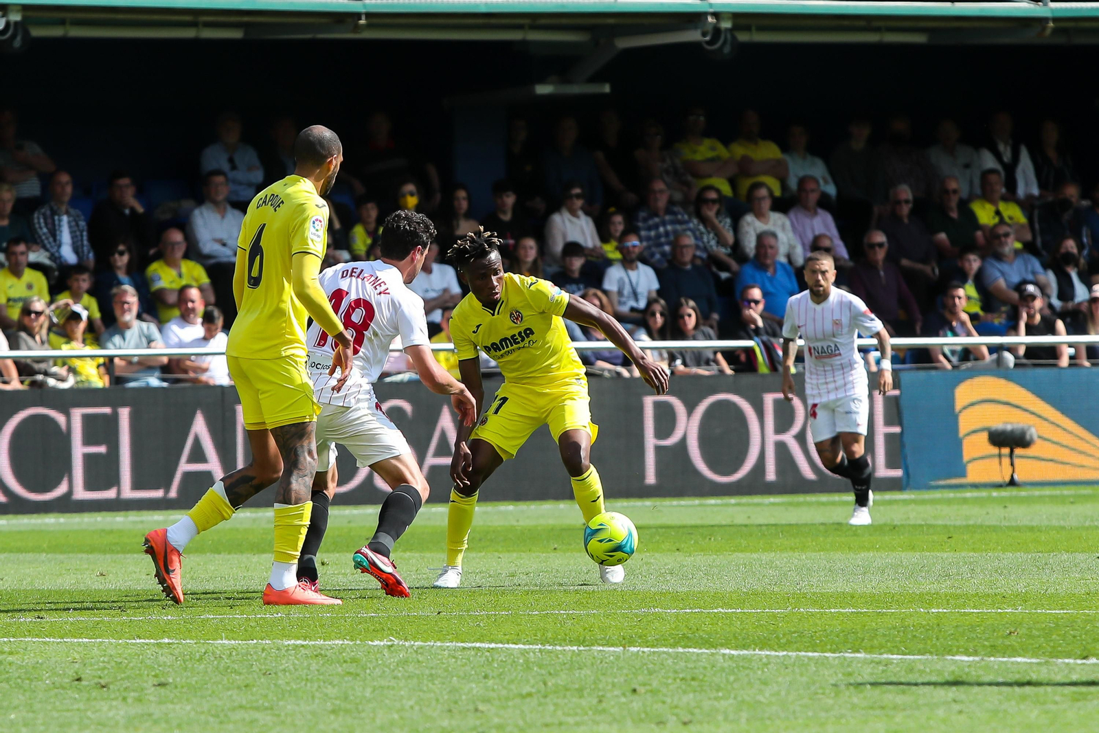 Las imágenes del Villarreal-Sevilla