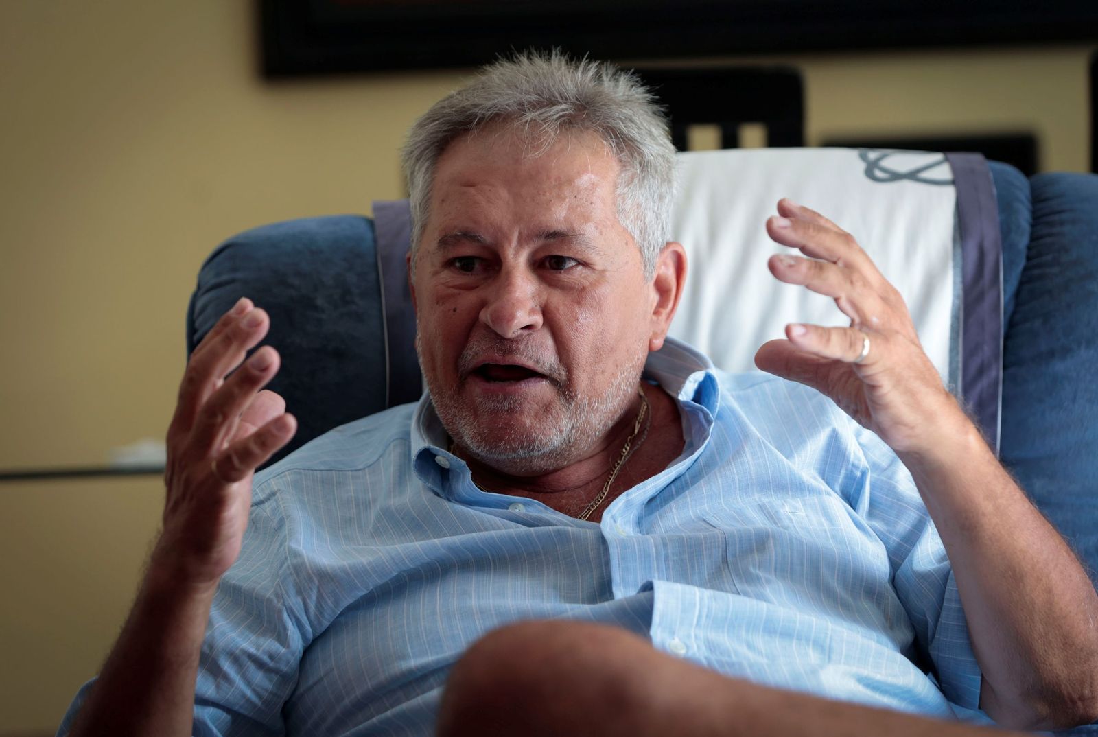 Juan Carlos Arias, detective privado.