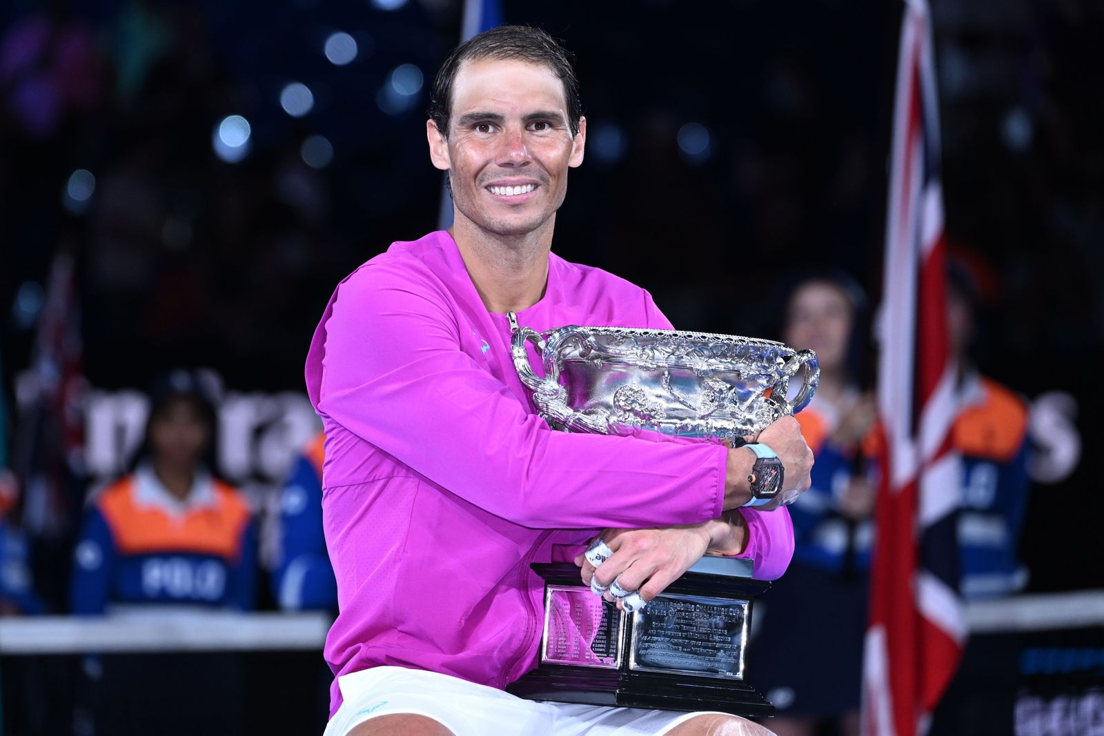 Las imágenes del histórico triunfo de Nadal sobre Medvedev (y 8)