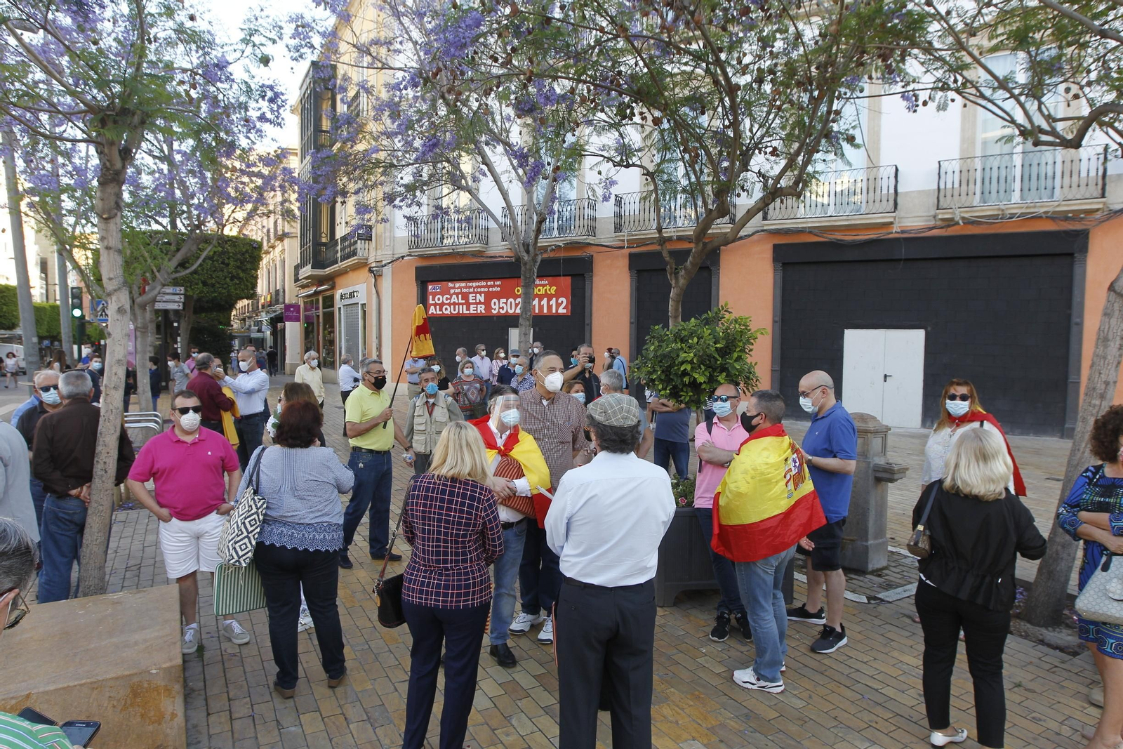 Fotogalería manifestación a favor del mundo del toro. Almería