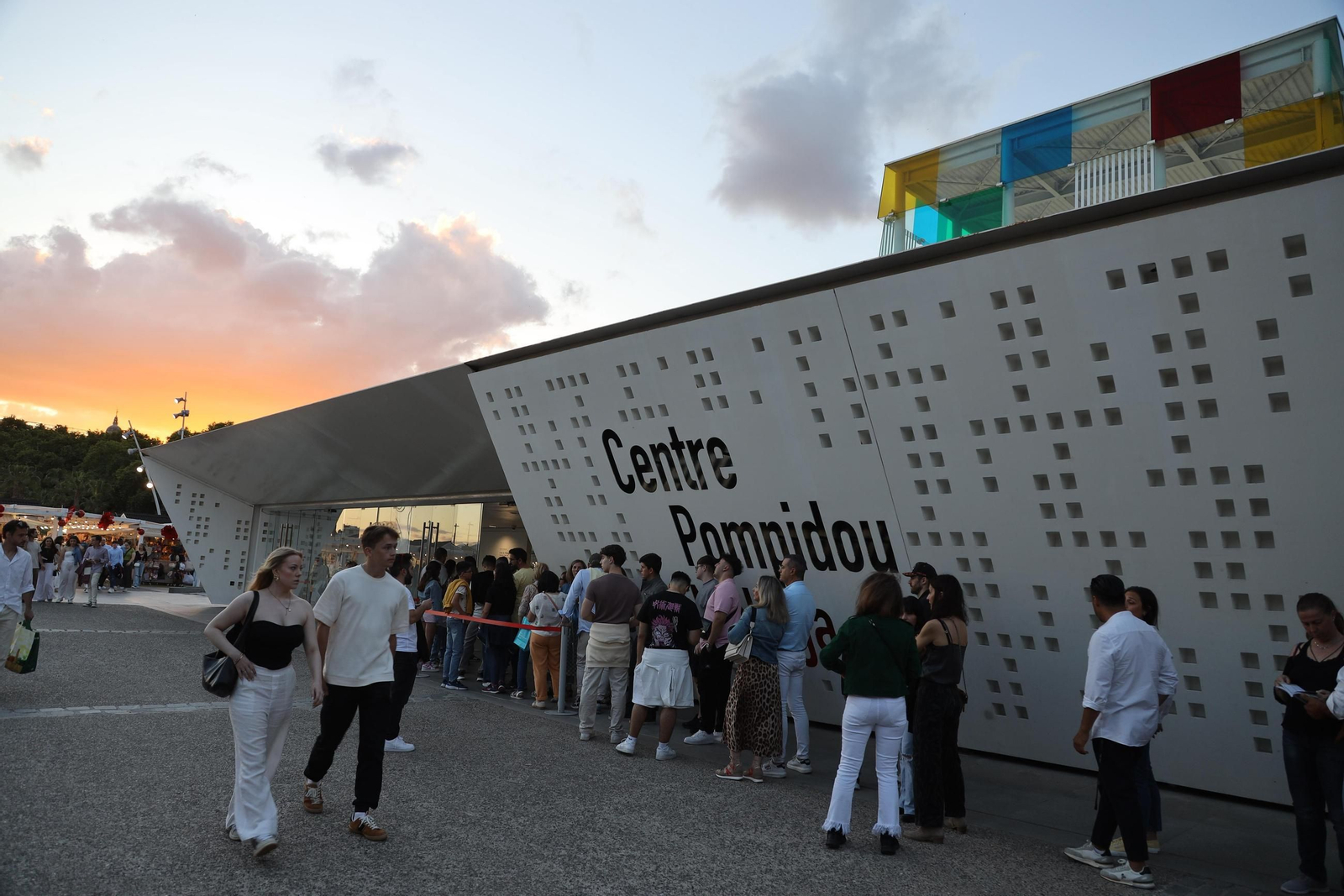 La Noche en Blanco de Málaga, en imágenes
