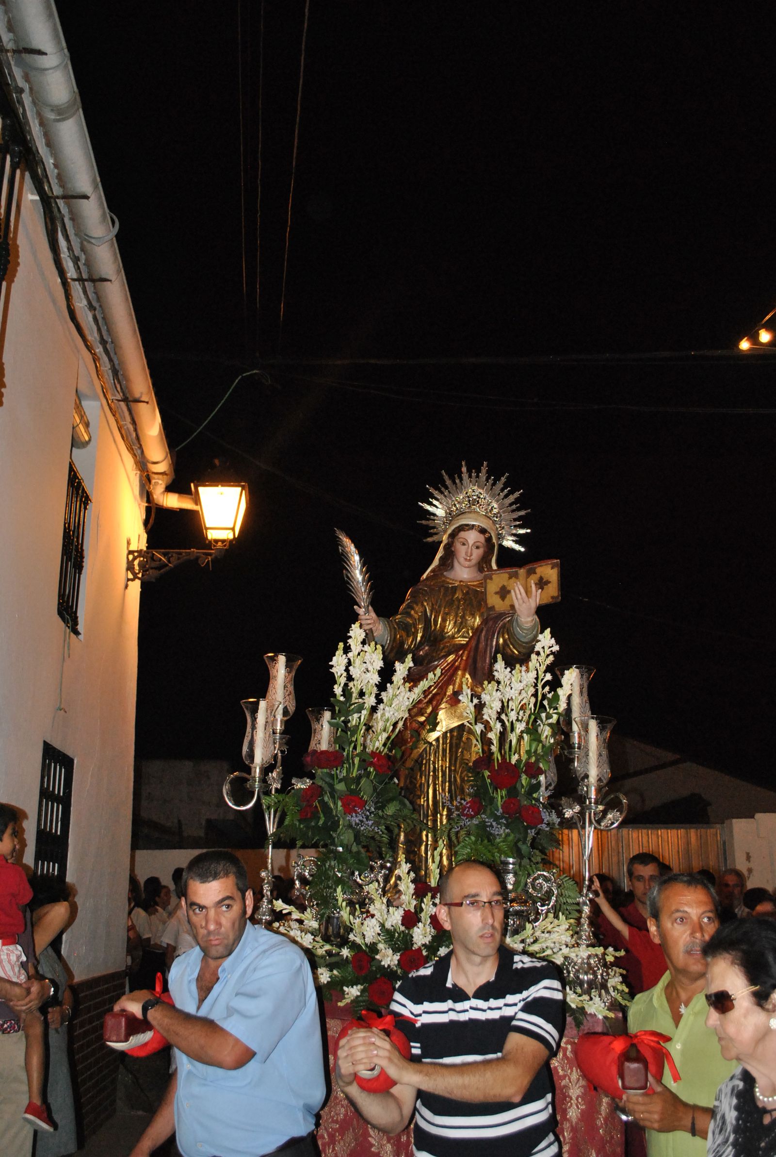 Imagen de la patrona de El Villar.