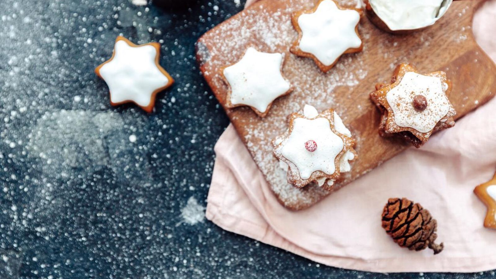 Dulces caseros de Navidad.