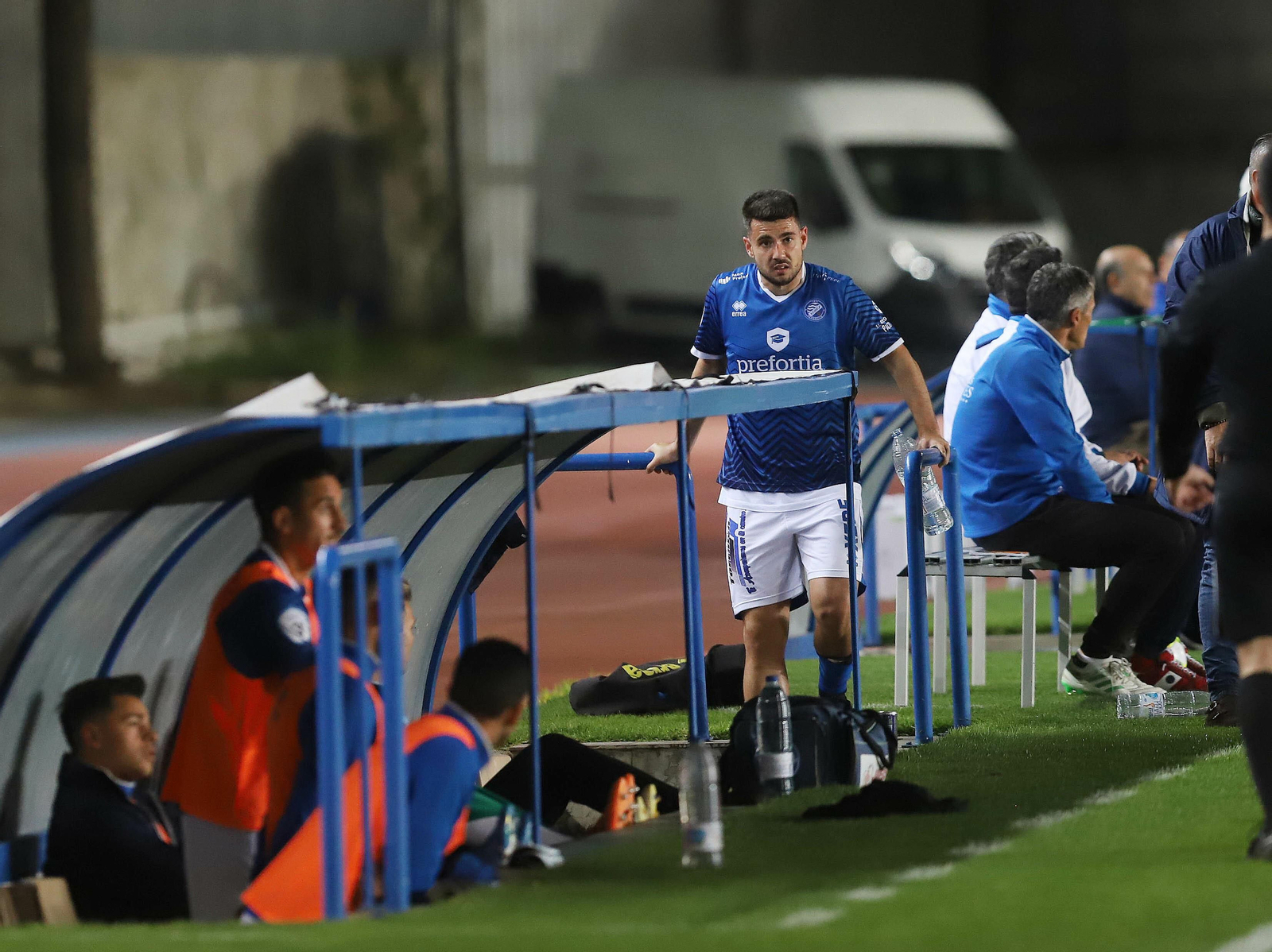 Mika se lesionó en el partido ante Los Barrios del pasado jueves.