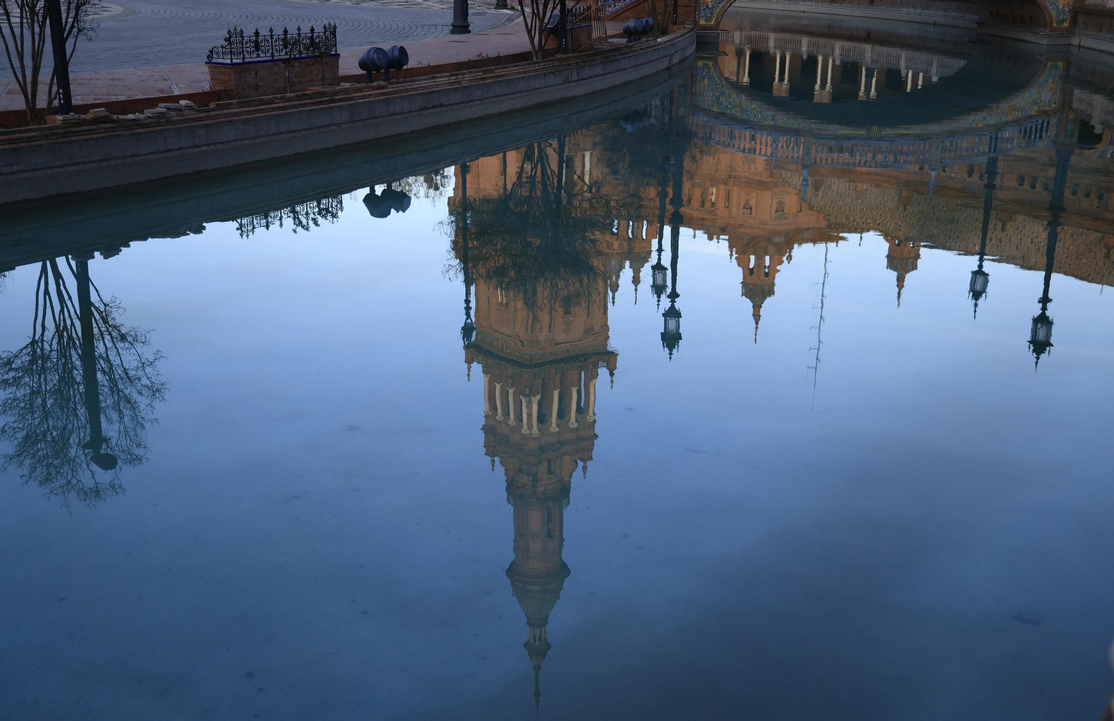 La Plaza de España recupera su esplendor