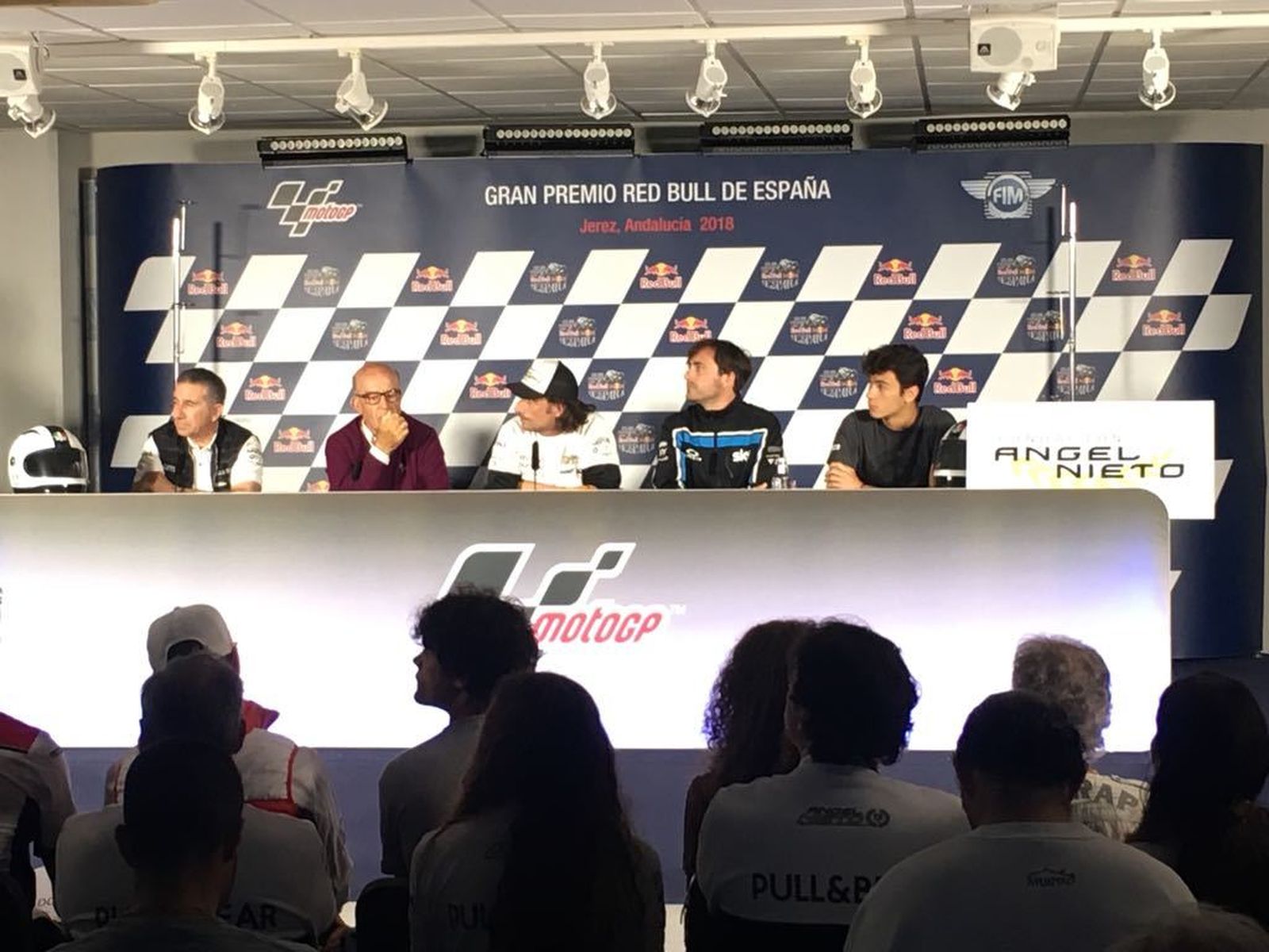 Jorge Martínez Aspar, Carmelo Ezpeleta y los hijos de Ángel Nieto