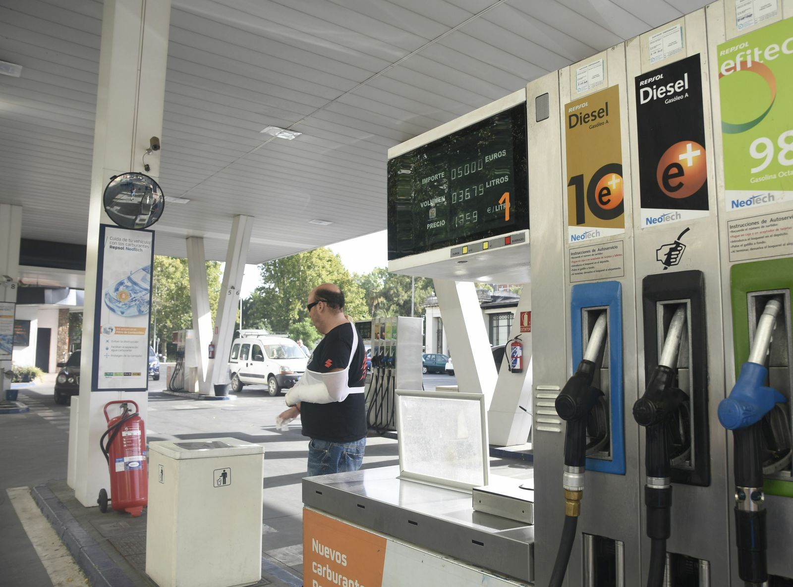 Estación de servicio de Córdoba.